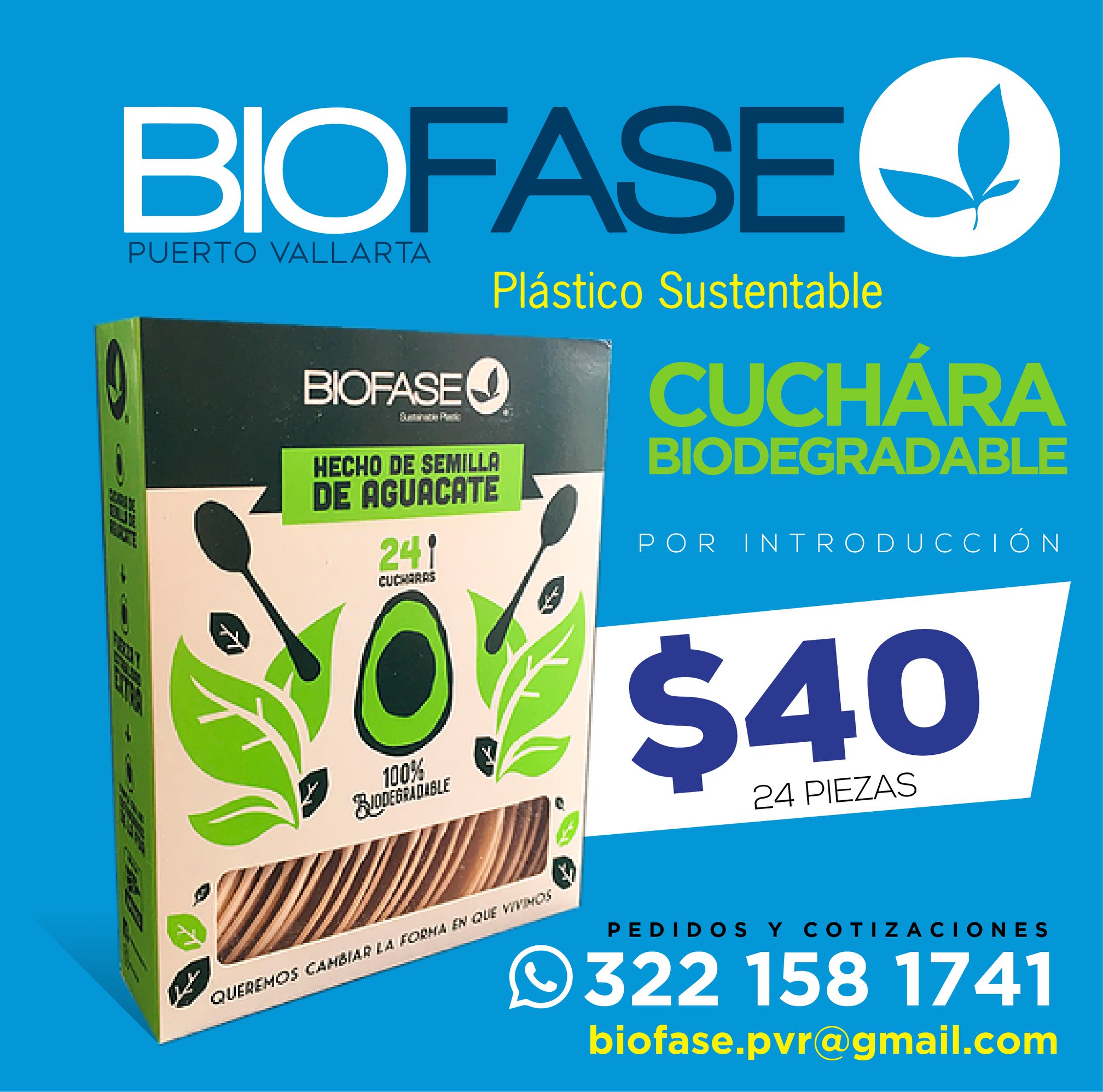Cuchara hecho de semilla de... - Biofase Puerto Vallarta | Facebook