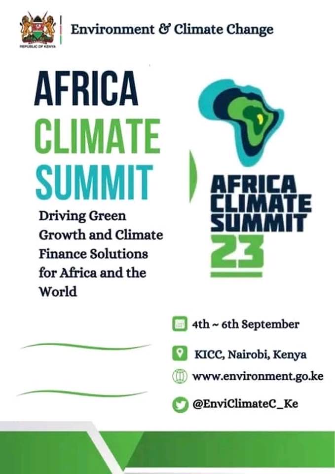 Hon. - Kenya is all ready and set to host the Africa Climate Summit and ...