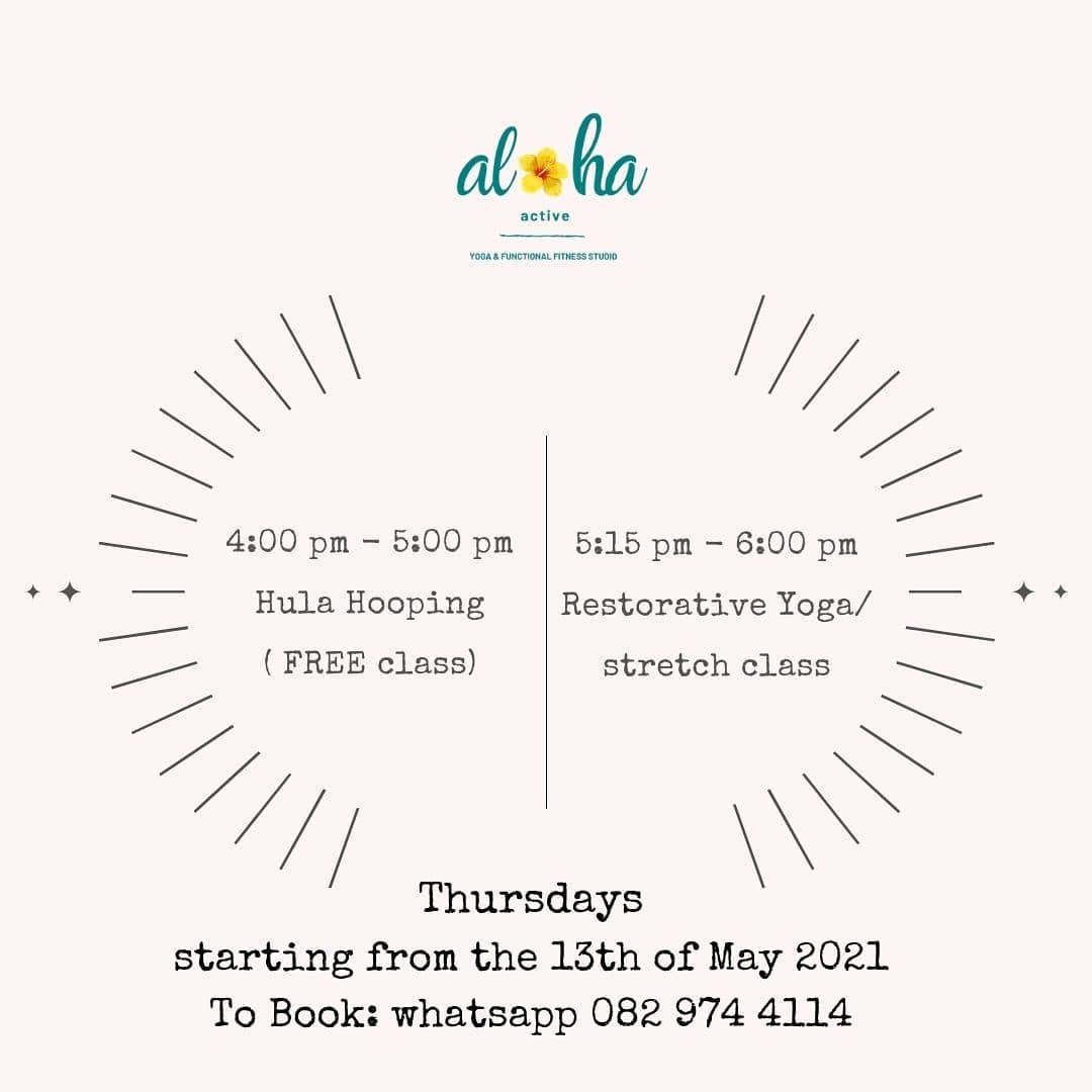 New Class... - Aloha Active, yoga & functional fitness studio