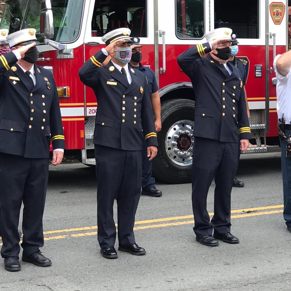  Elizabeth NJ Fire Officers IAFF Local 2040 Illustration 