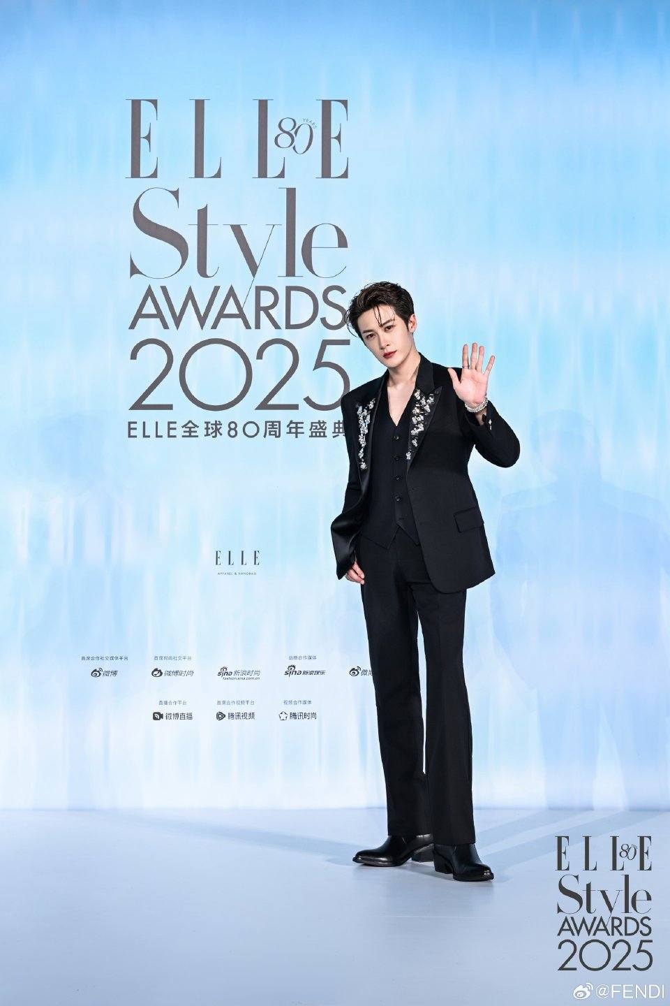 Tan Jianci wears the FENDI 2025 Summer Collection, paired with the