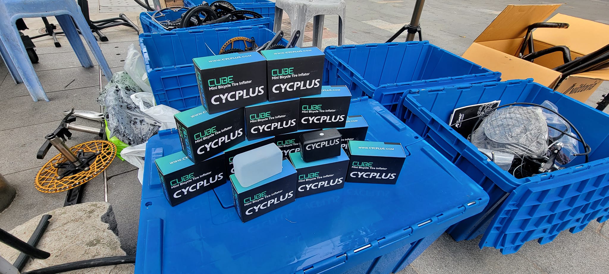 Cycplus 超迷你超輕電子泵 到咗龍記啦... - 龍記單車Lung Kee Bicycle Shop