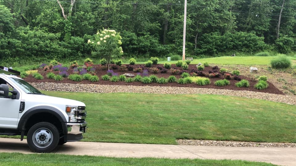 A few flower bed installations and... - Dominic's Landscaping