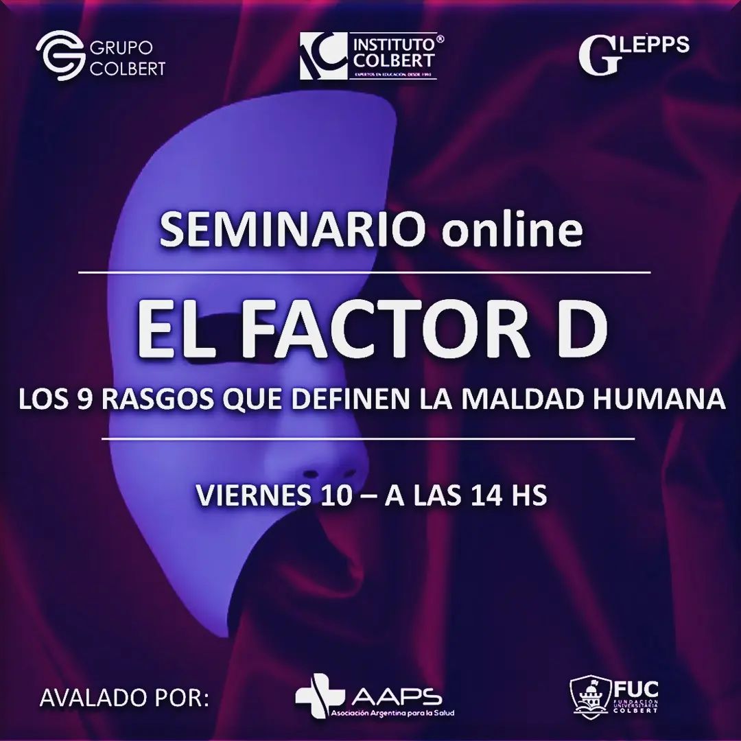 🥷🏻 *Sem FACTOR D y los 9 rasgos de la... - Instituto Colbert