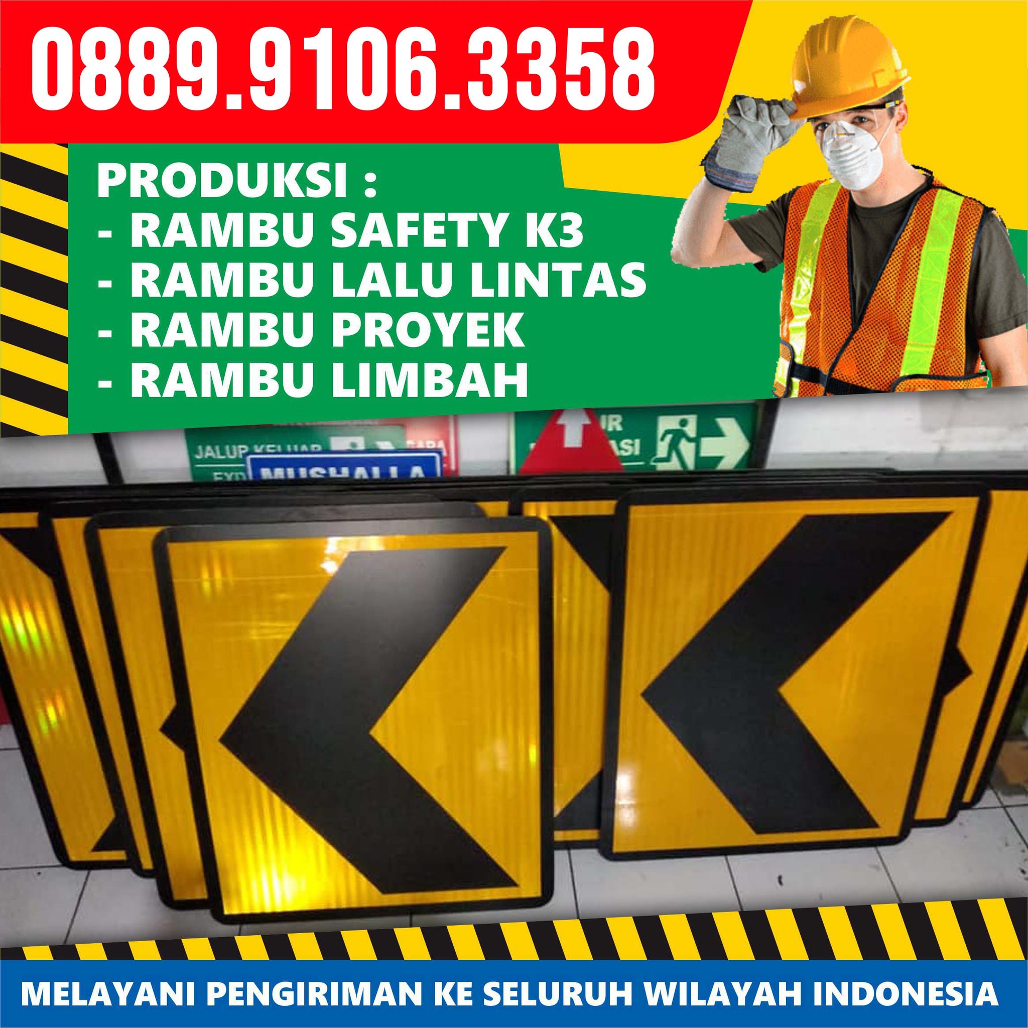 Rambu Safety K3 - Rambu Lalu Lintas yang Aman dan... | Facebook