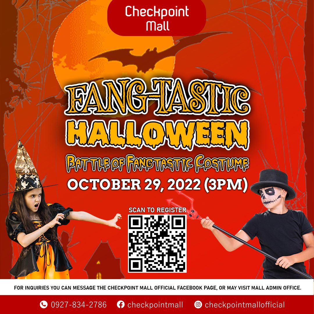 Checkpoint Mall - Have you registered for the Fang-tastic Halloween ...