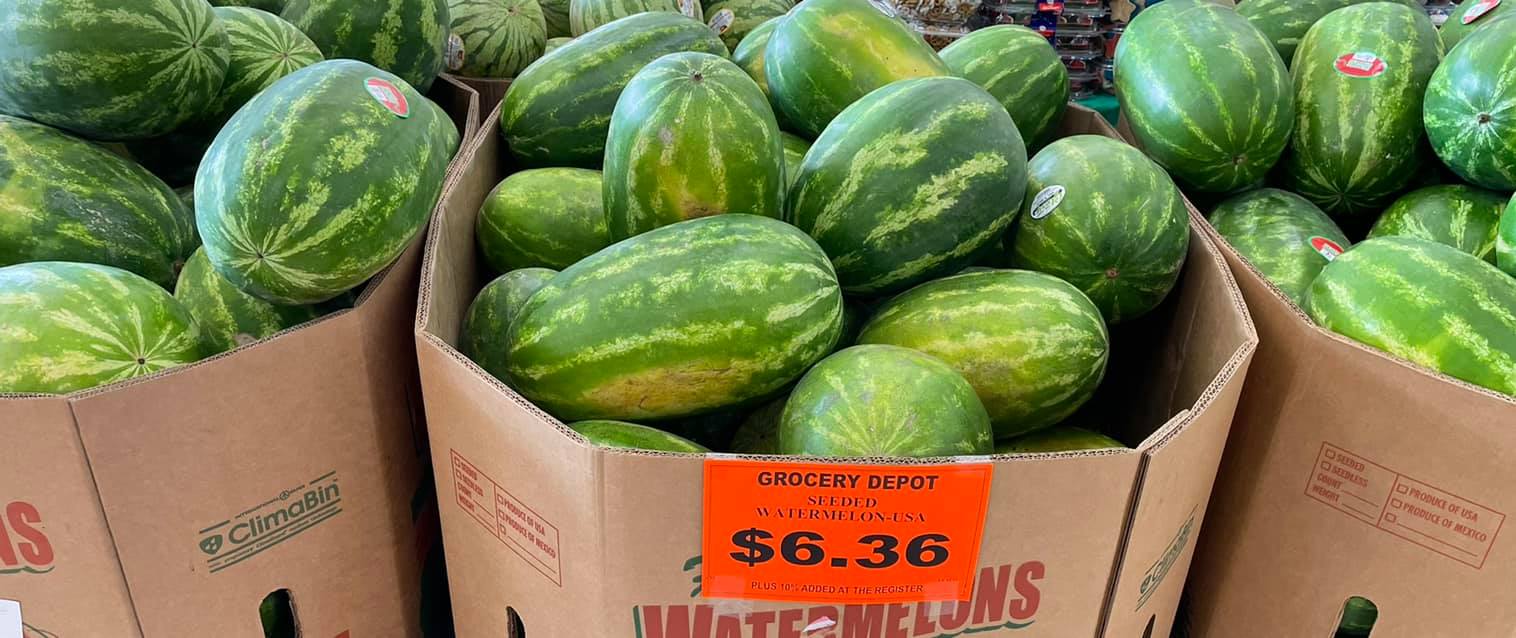 MS grown watermelons are here. Your... - McComb Grocery Depot