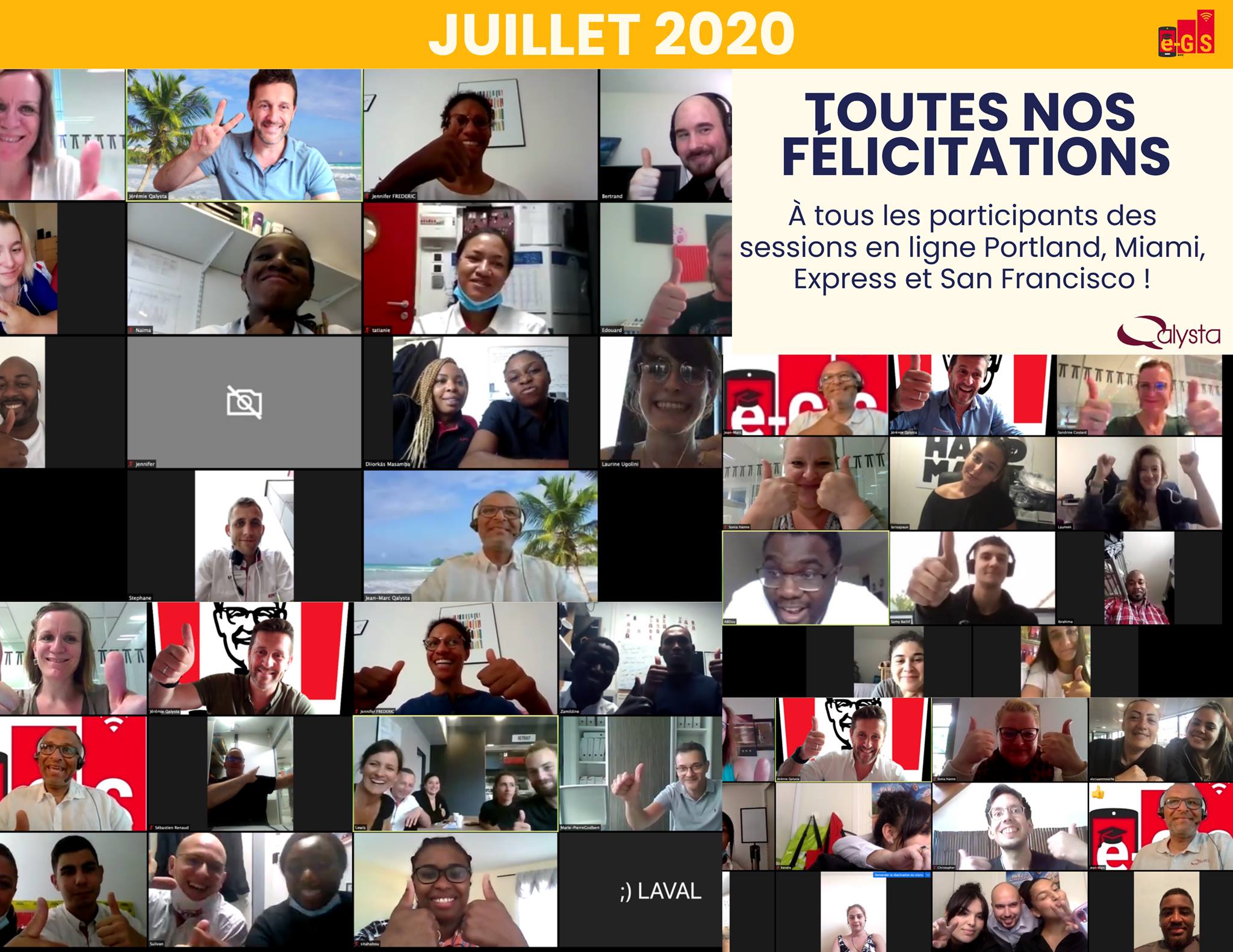 Qalysta - Qalysta ne prend pas de vacances !😎 Juillet 2020 est ...