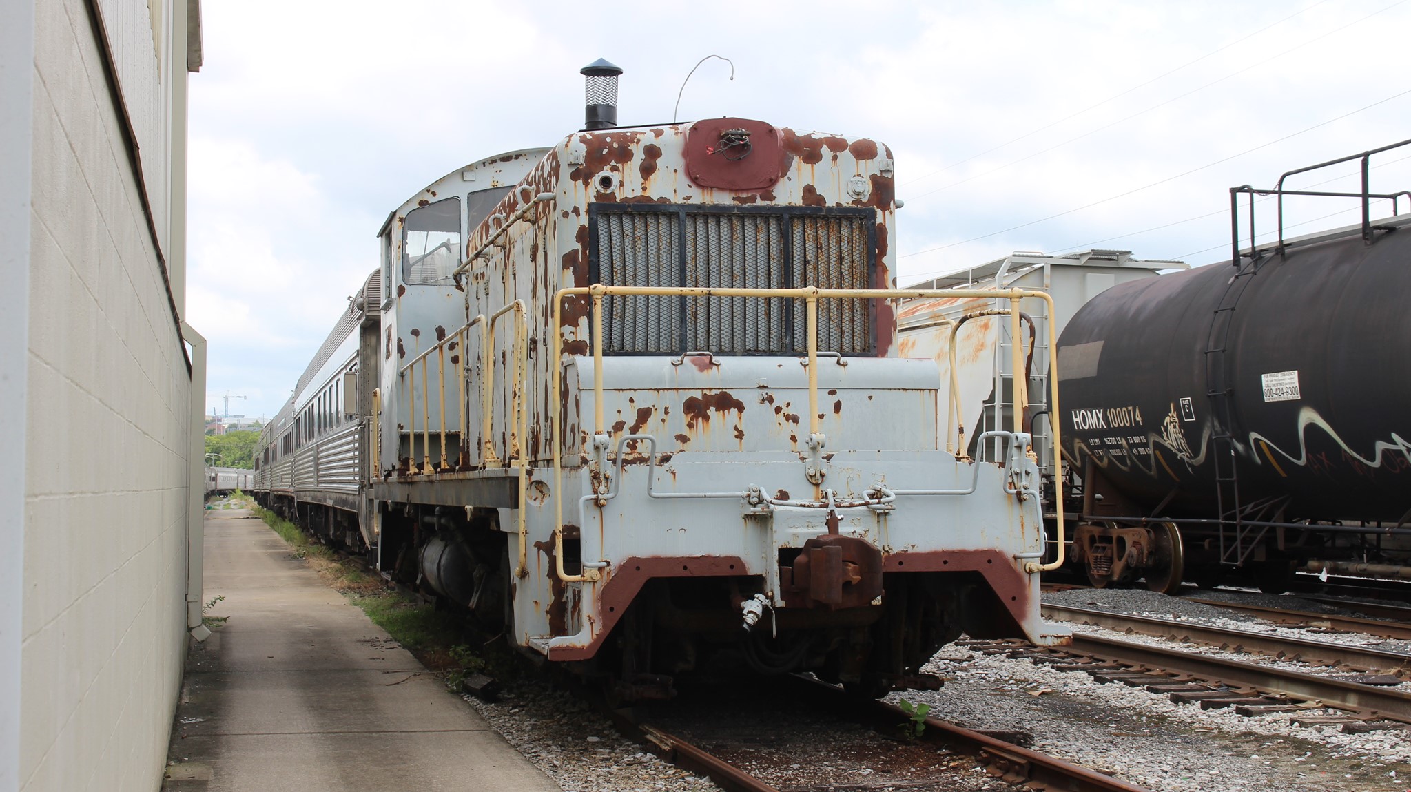 With - The oldest locomotive in TCRM's collection is EMC SW1 No. 9014 ...