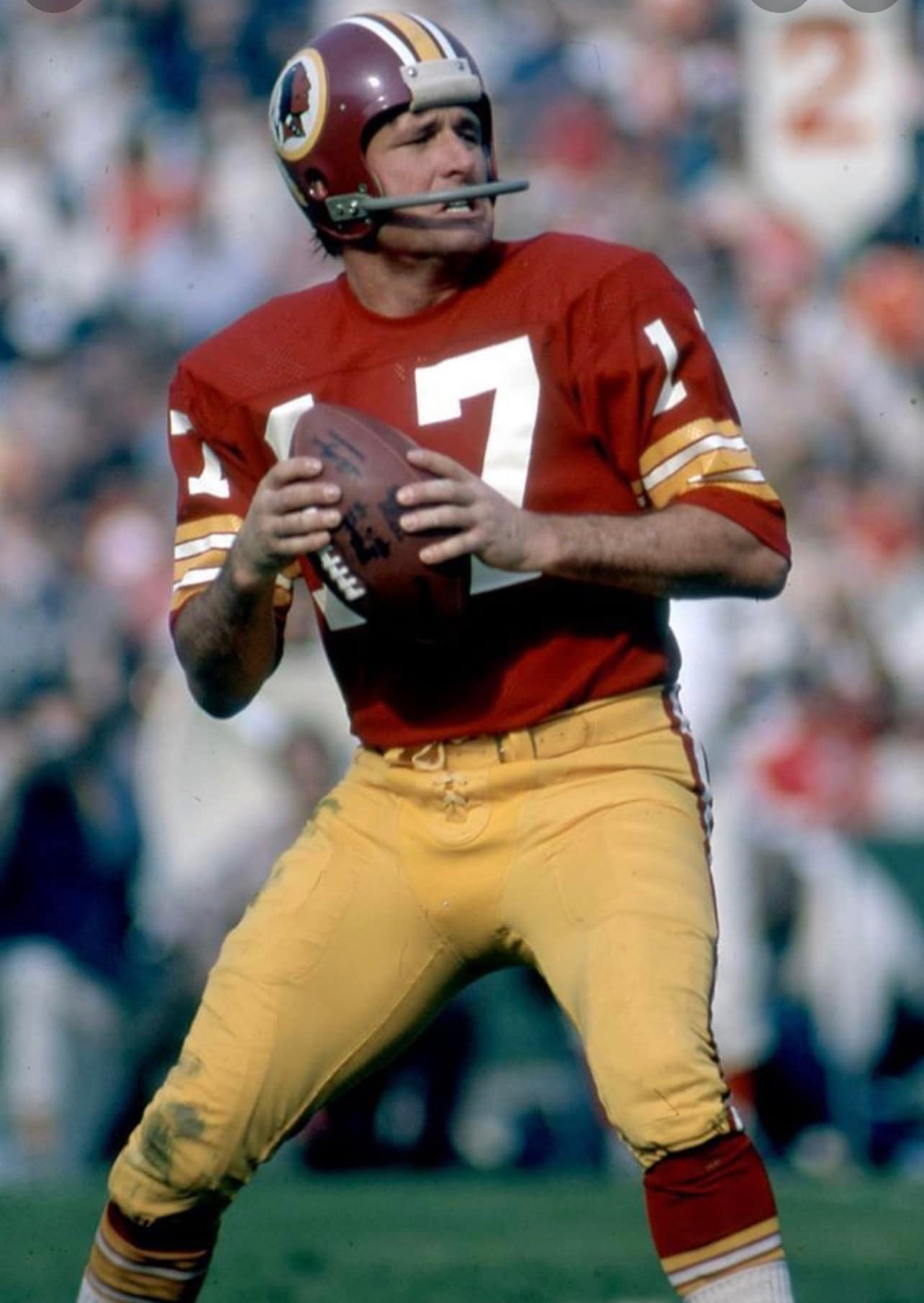 Which QB wore number 17 best for the Redskins?