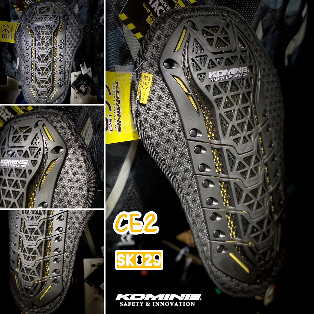 高雄柏霖動機門市 頂級新品到貨惹 日本komine Sk9 Ce Level2 人體工程學的 Facebook