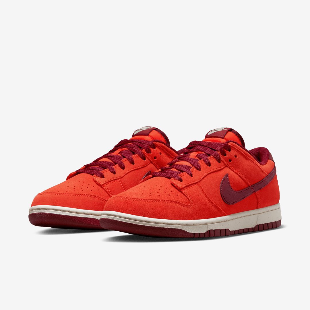 JET México - Nike Dunk Low Retro Prm Team Orange/Team Red...