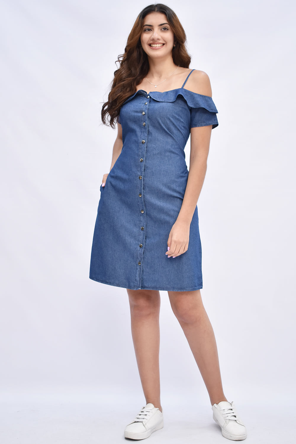 Mosali Jeans - 🌺Vestidos Jean de Dama🎀 Talla; S M L... | Facebook
