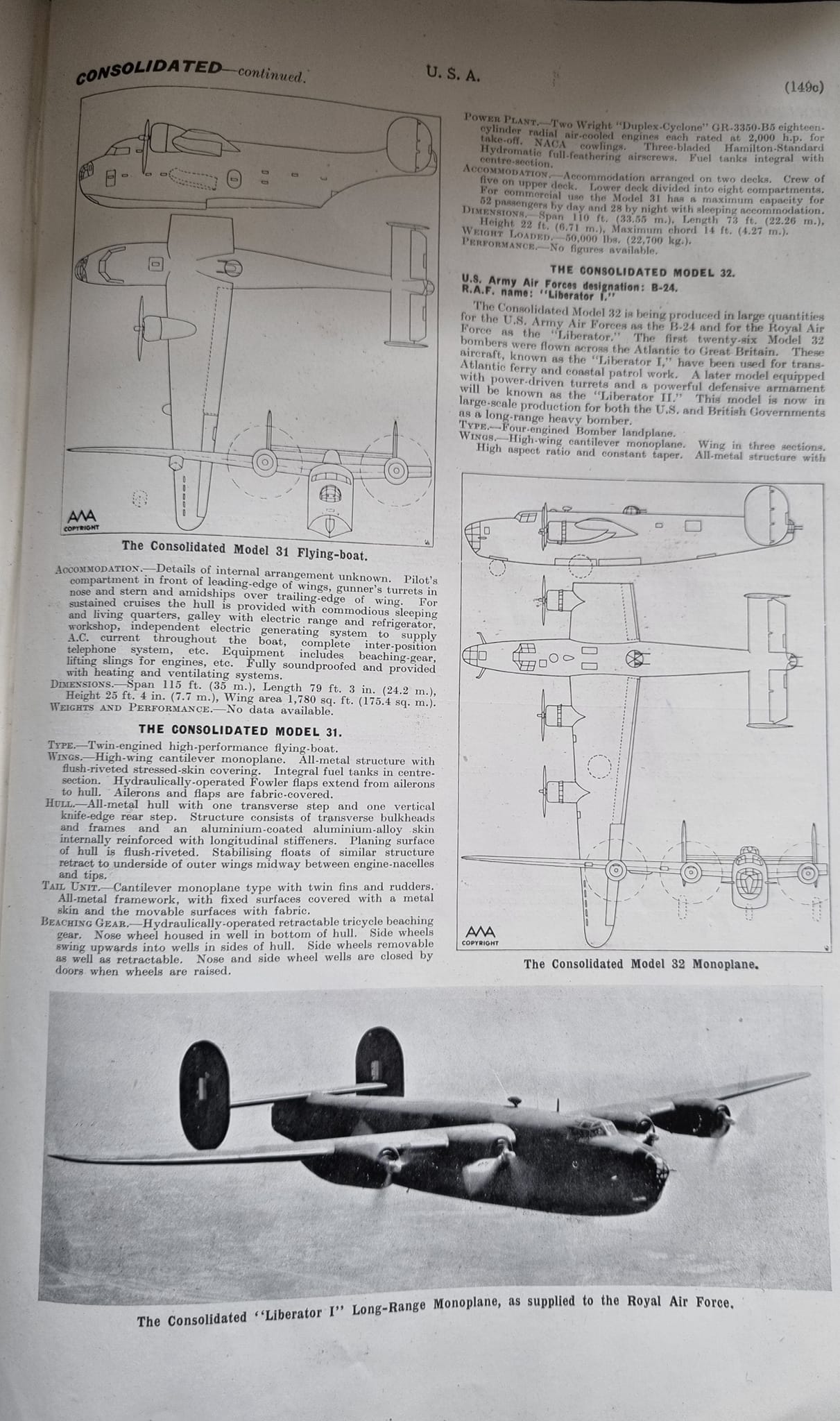 It's incredible what information was available in 1941 copy of