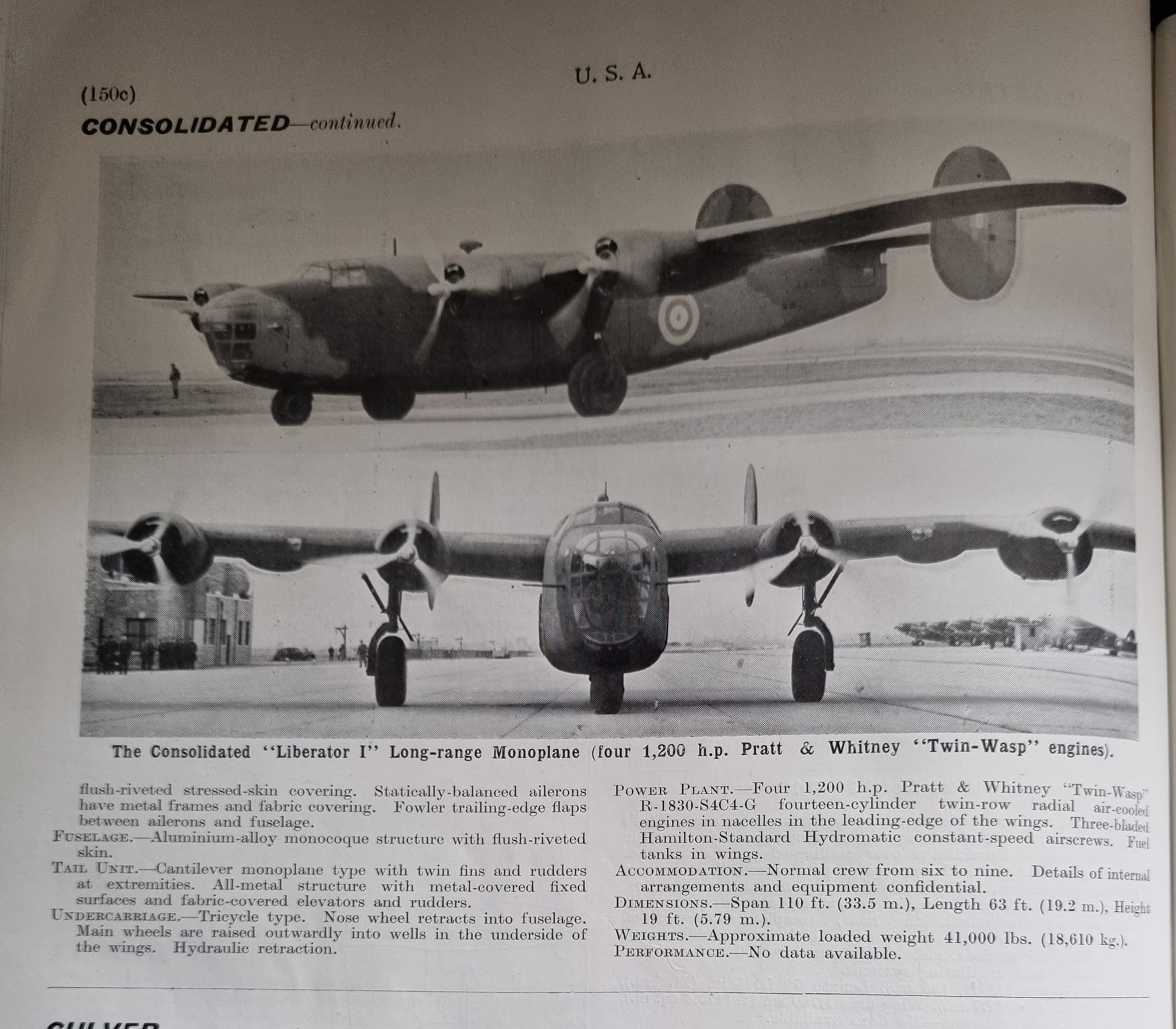 It's incredible what information was available in 1941 copy of