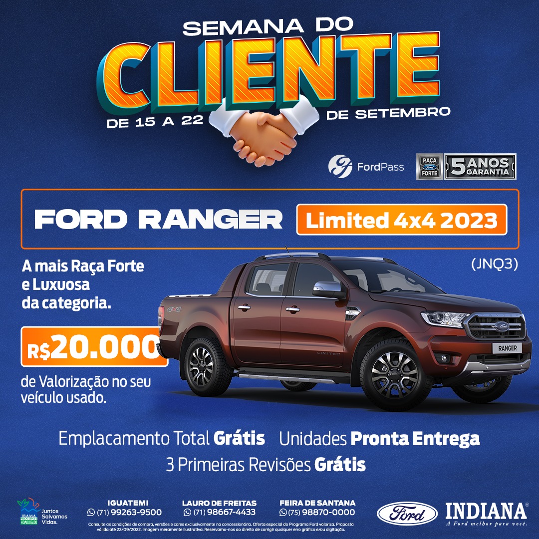 A mais Raça... - Indiana Ford Concessionária de Veículos | Facebook