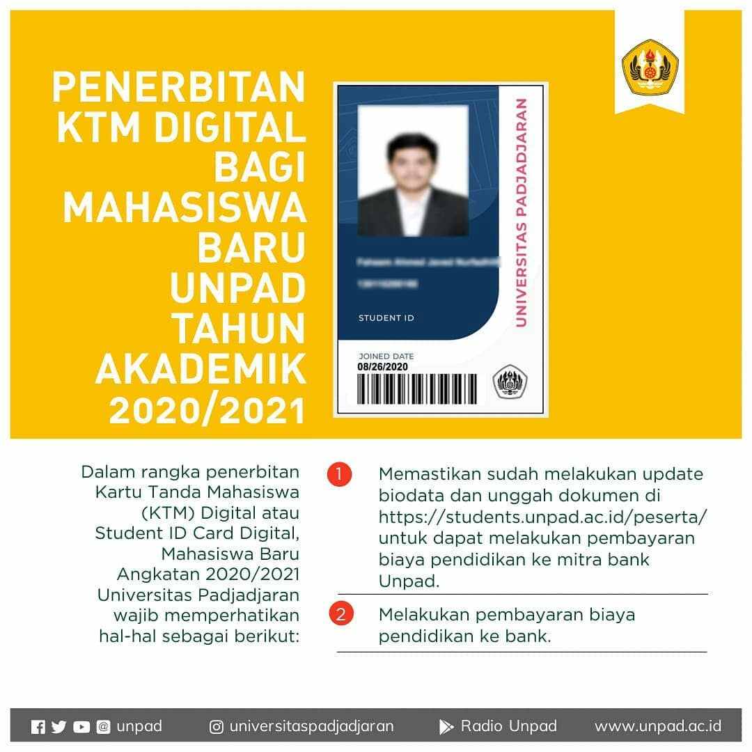 #Unpad2020 Penerbitan Kartu... - Universitas Padjadjaran | Facebook