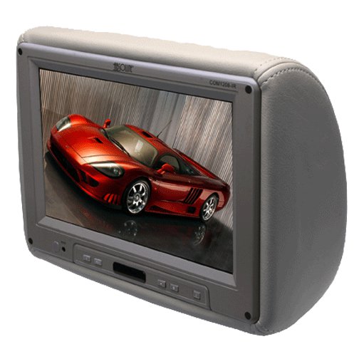 【未使用】 Luocute Headrest TFT-LCD グレー モニター Absolute - COM-1208IRG (gray) 12