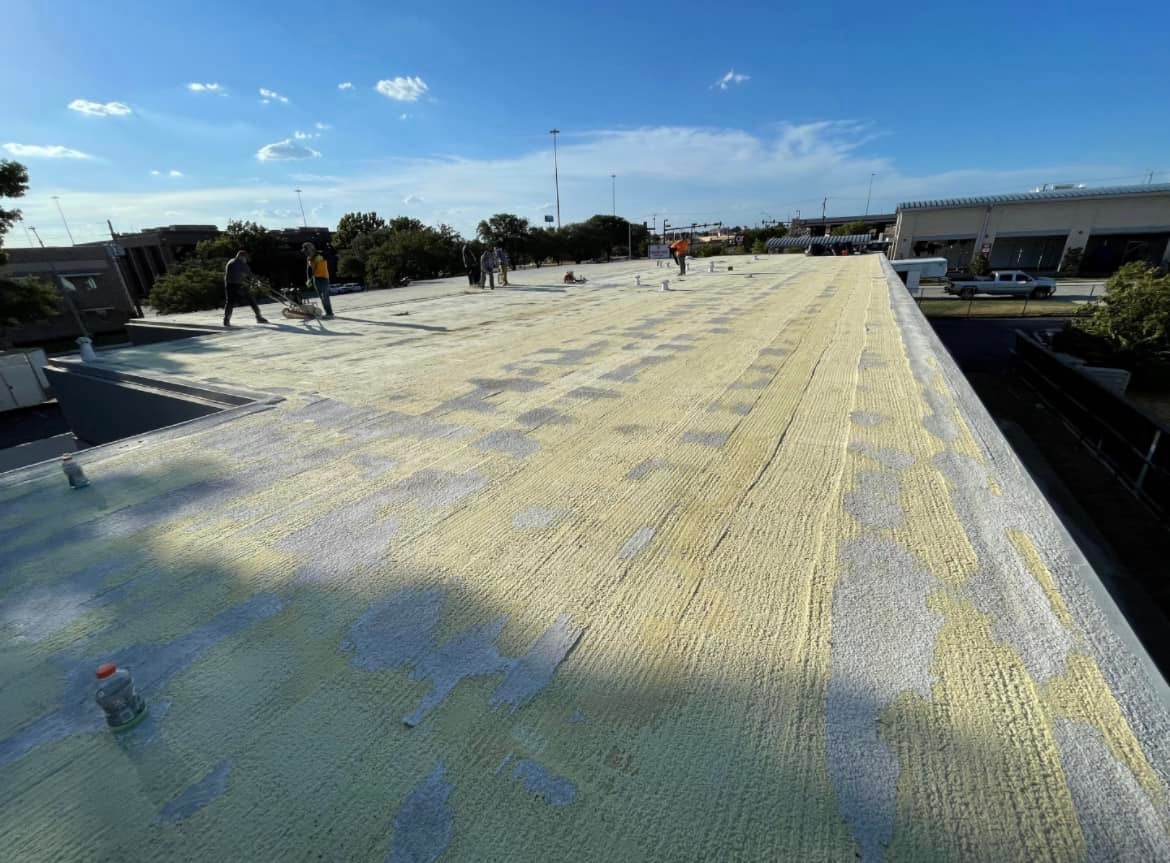 This week’s spotlight project is in the heart of DFW. Restoring roofs ...