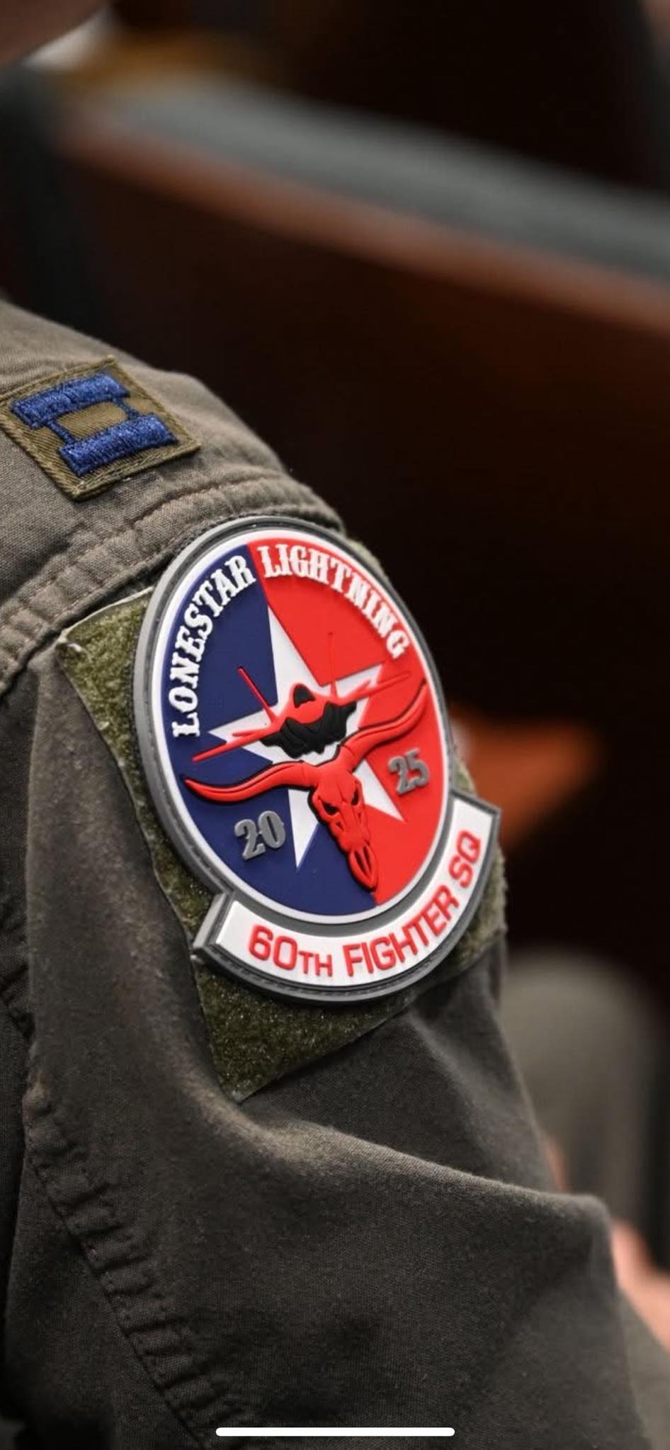 60th Fighter Squadron patch from Eglin AFB