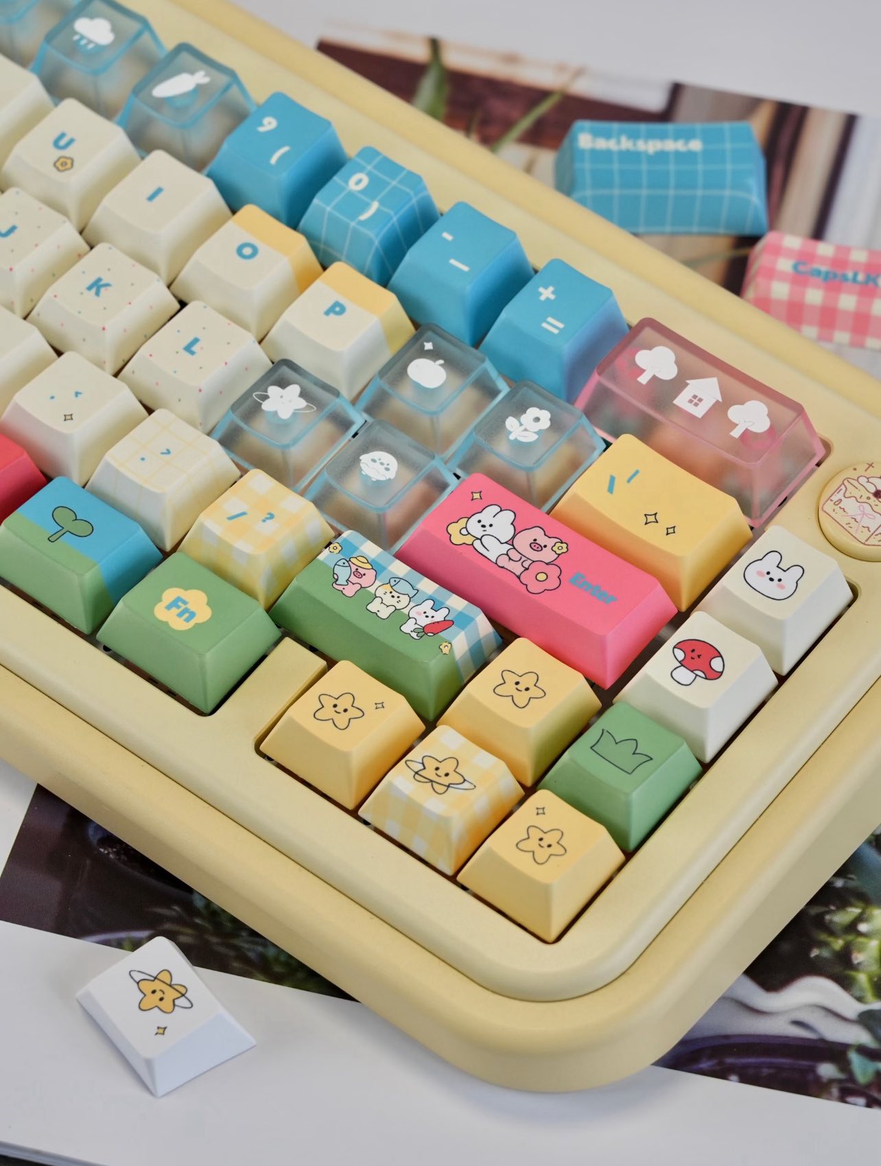 Chợ Bàn Phím Cơ Việt Nam | Keycap Apple Farm🍎hãng Tickeys | Facebook