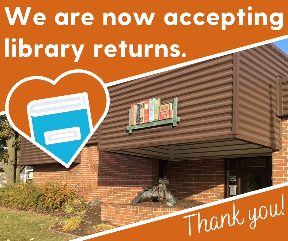 Our drop... - G.E. Bleskacek Family Memorial Library-Bloomer | Facebook