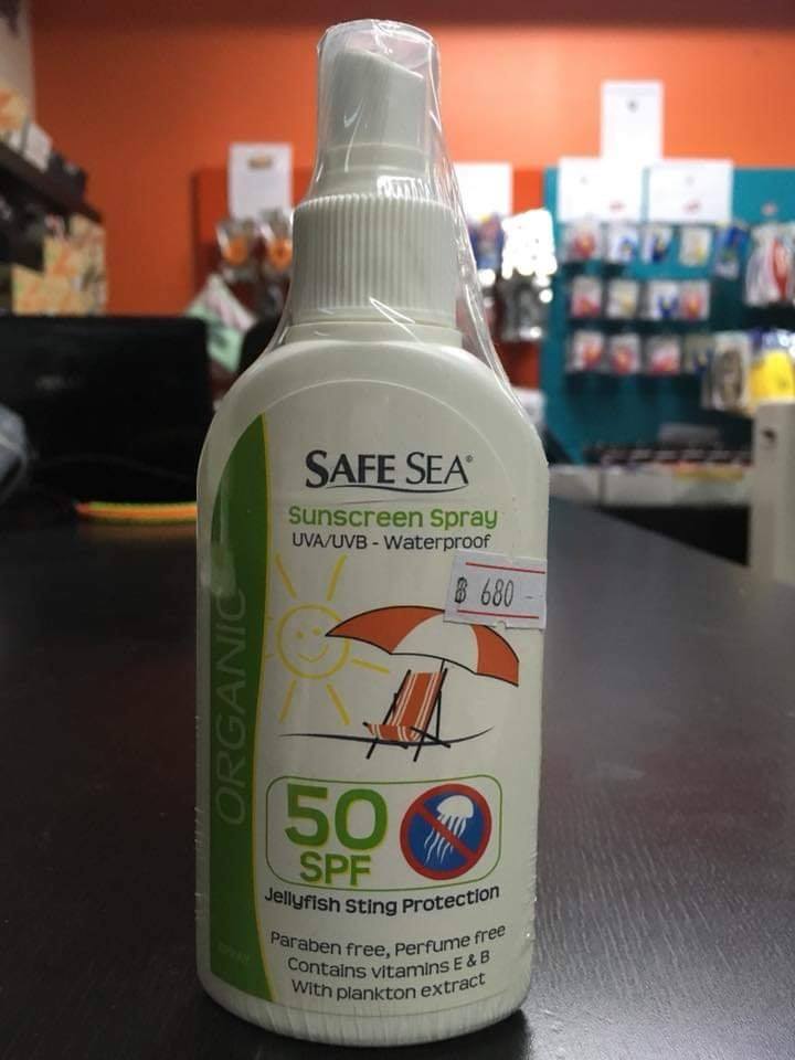 Safe sea spray & cream☀️... - The Living Sea Diving Center