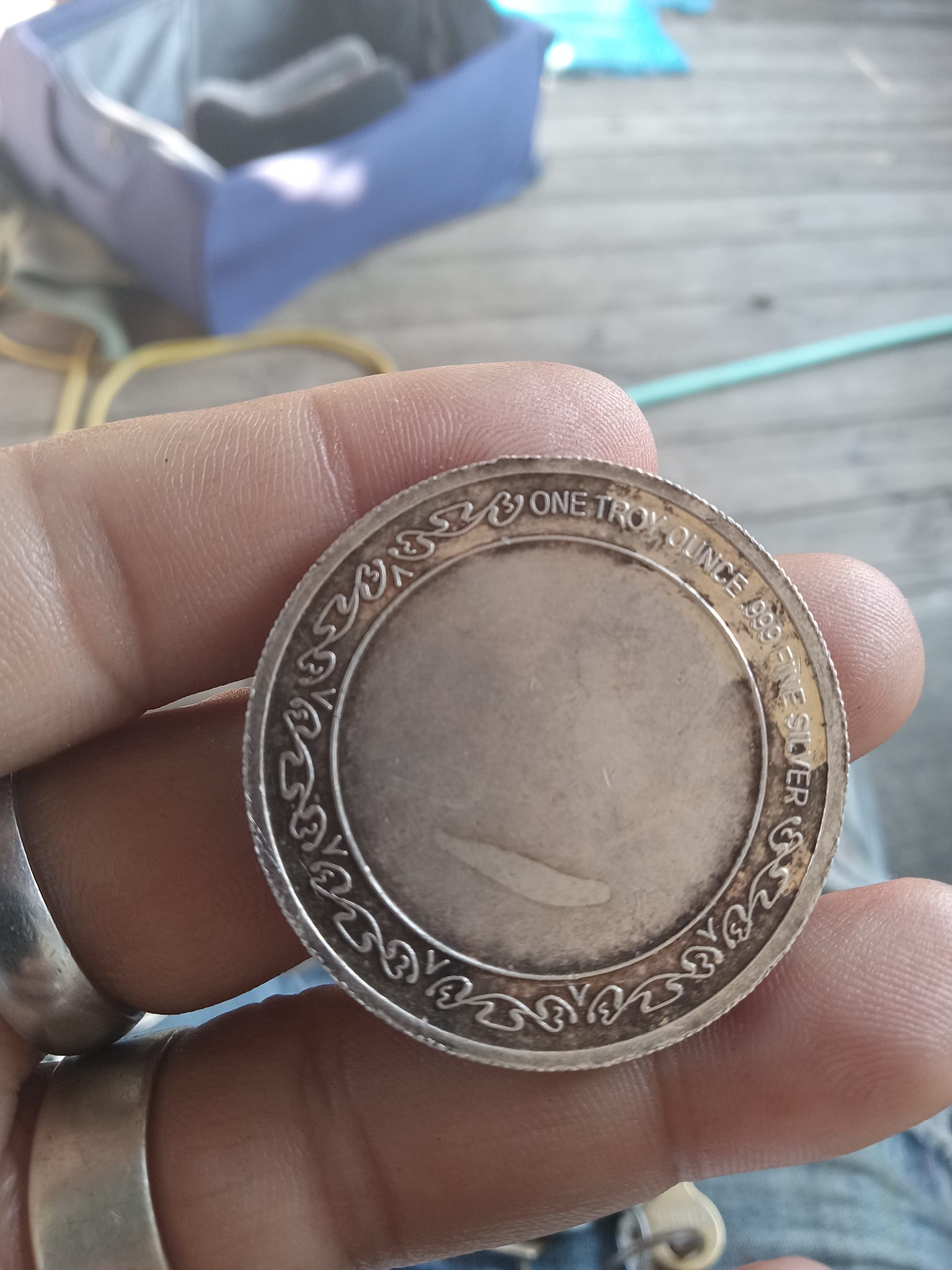 What is the value of real silver found in an old house?