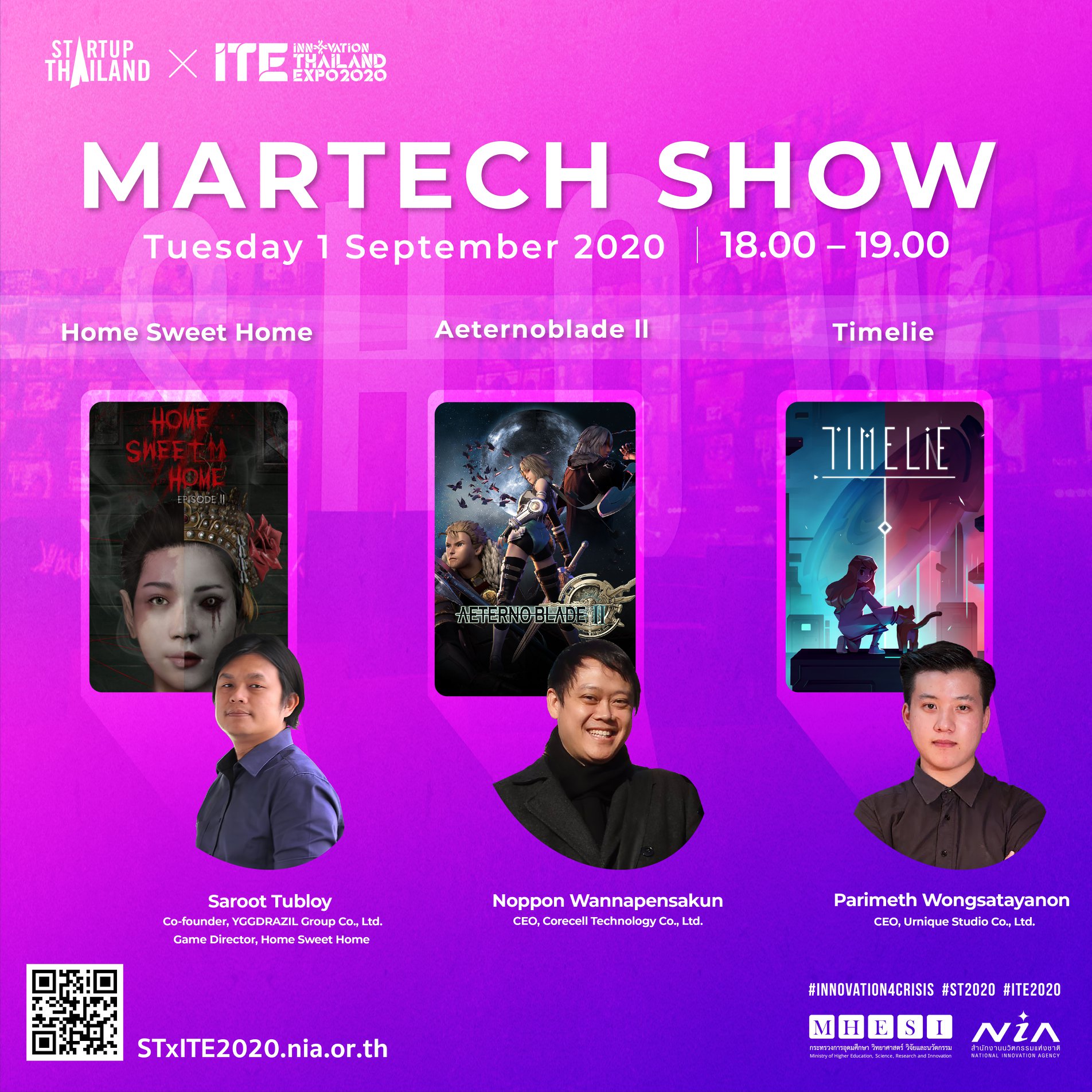 Game Showcase... - NIA - National Innovation Agency Thailand | Facebook