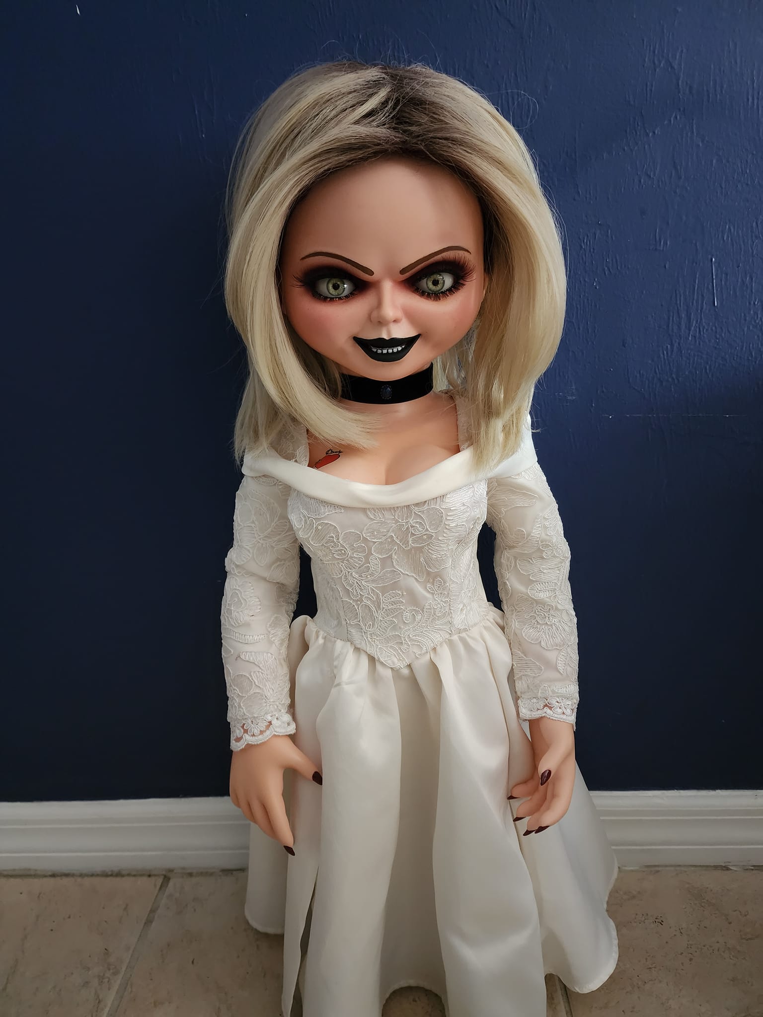 Our Seed of Chucky 1:1 Scale Tiffany replica is now available for
