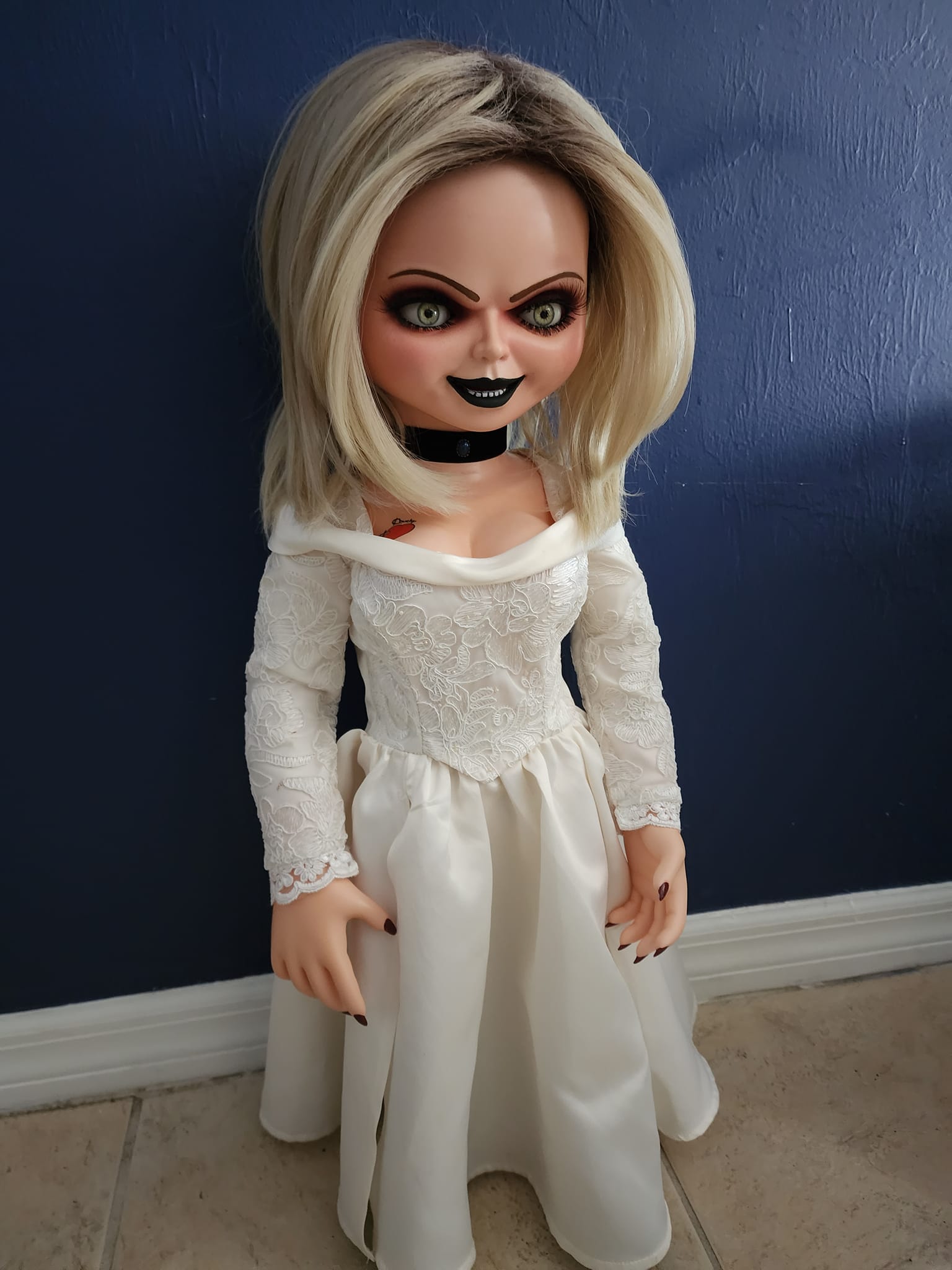 Our Seed of Chucky 1:1 Scale Tiffany replica is now available for