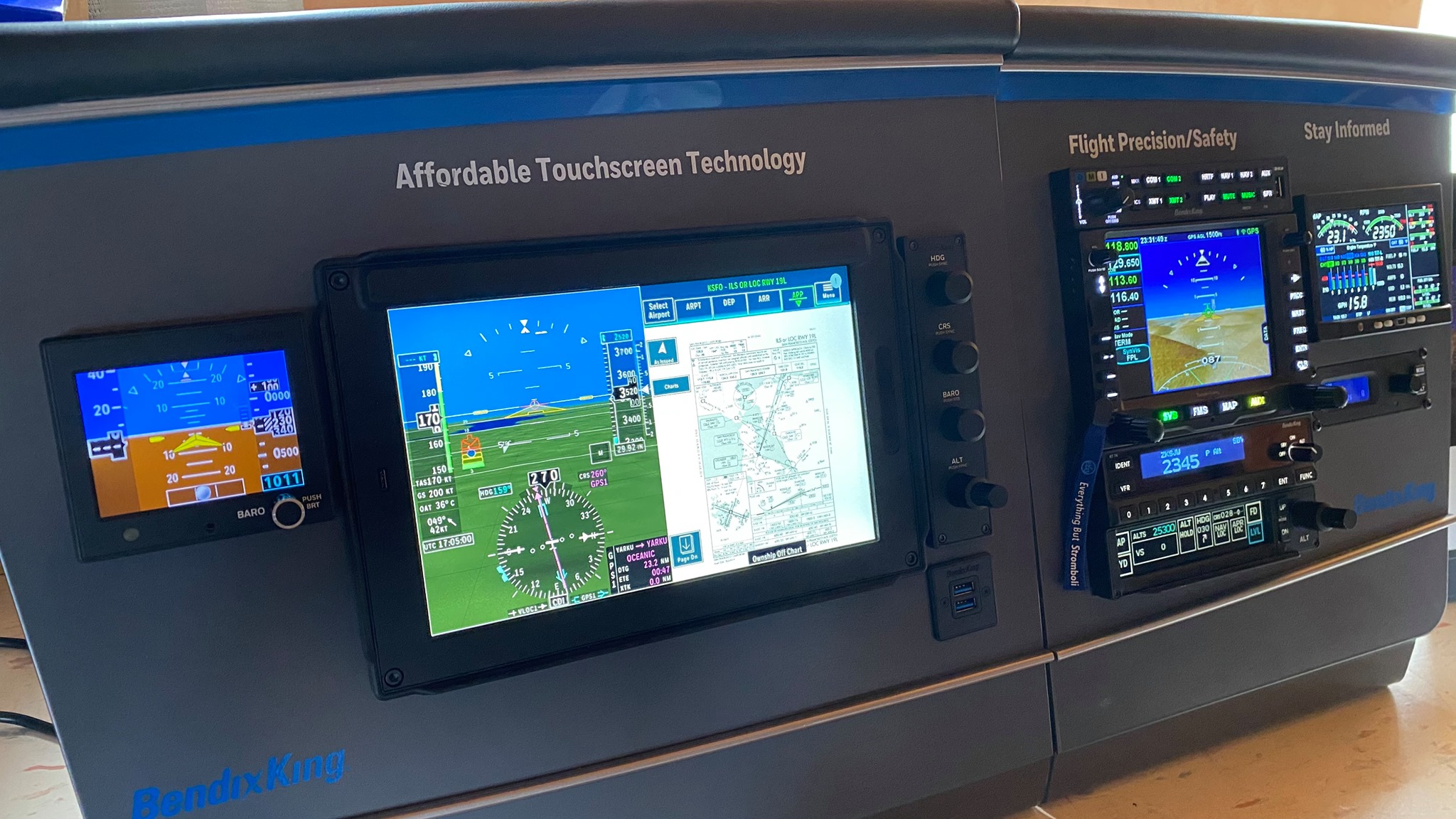 South Pacific Avionics - The Cessna 310 is finished. Aspen EFD1000 ...