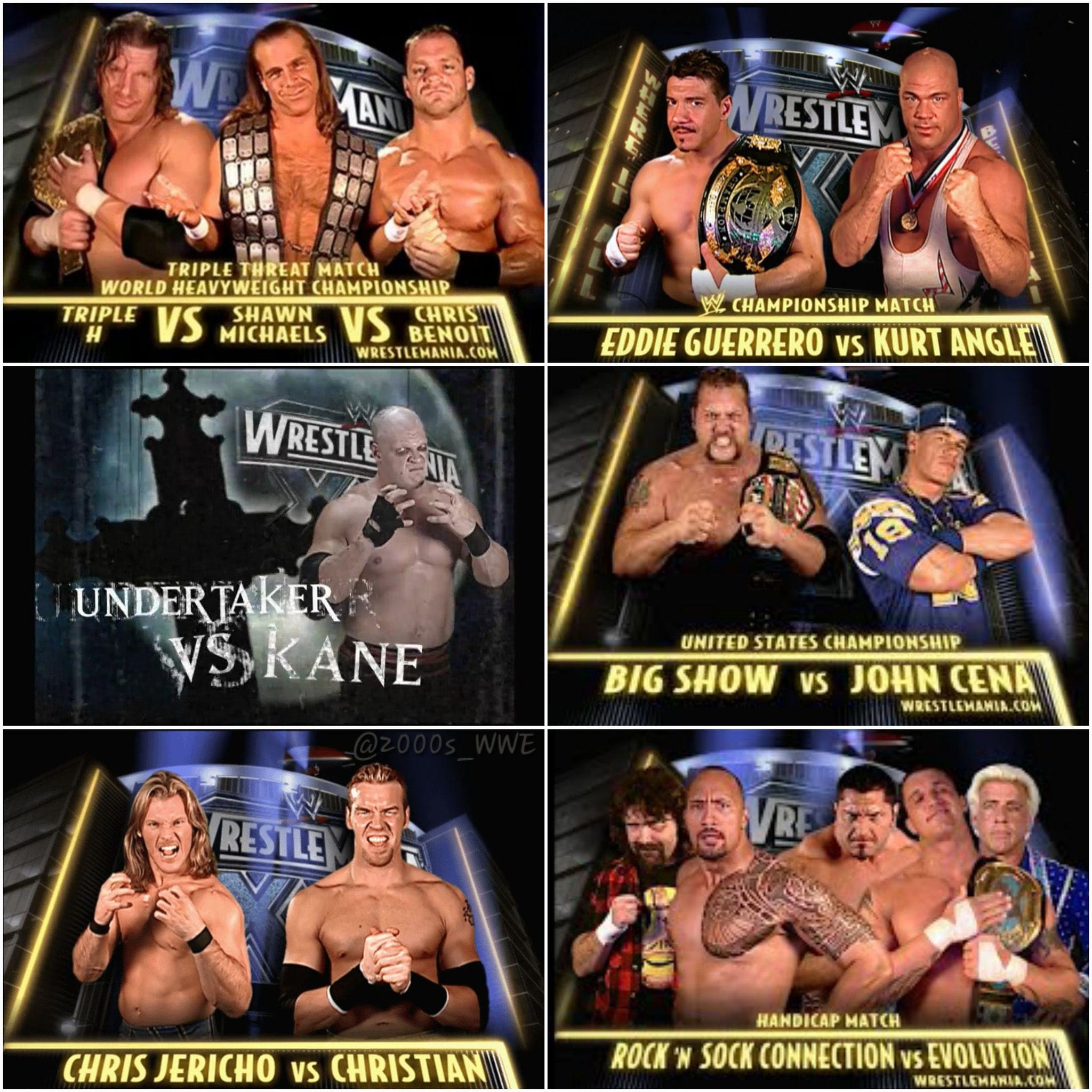 20 years ago today… Wrestlemania XX!