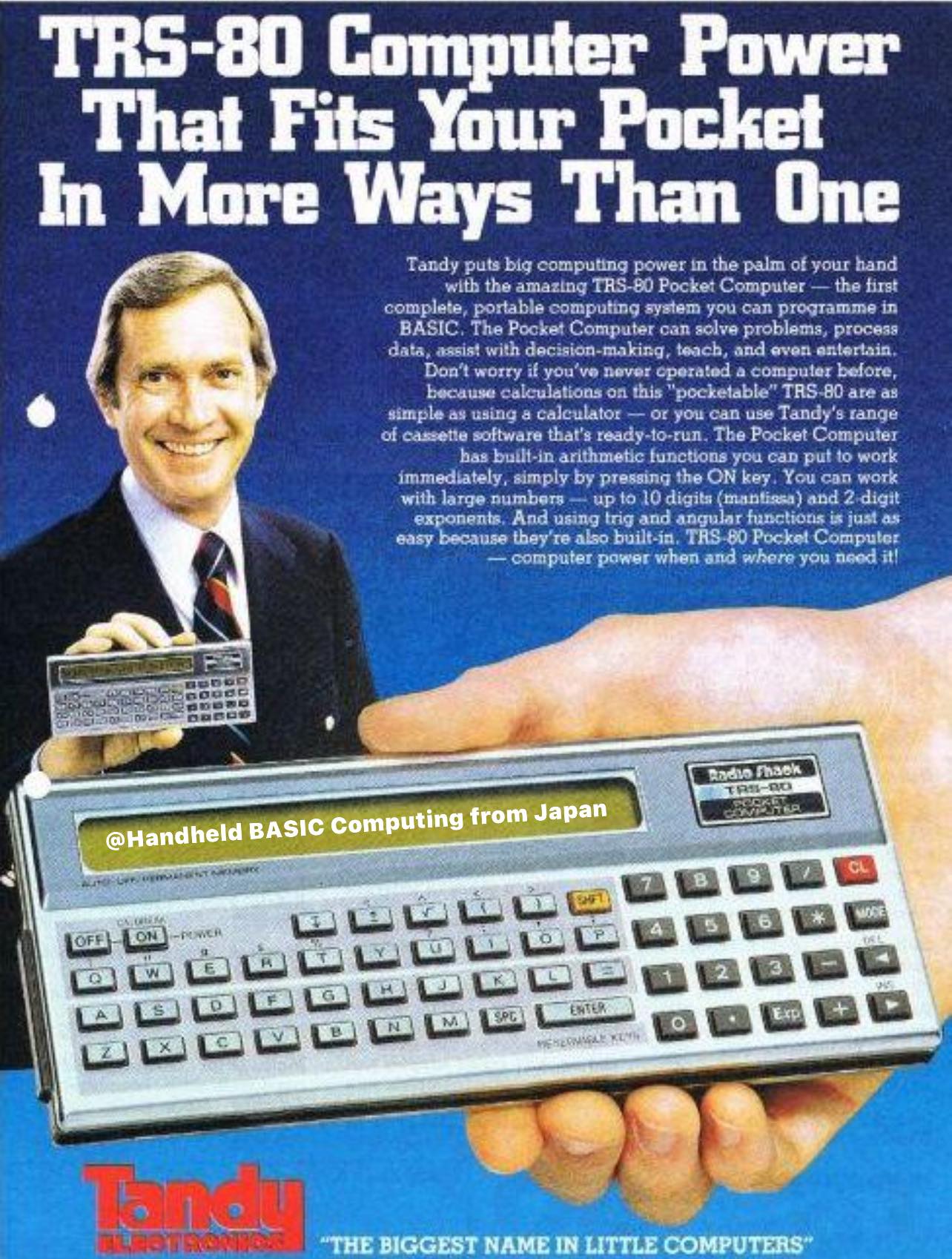 みー At Handheld BASIC Computing from Japan We know better than others
