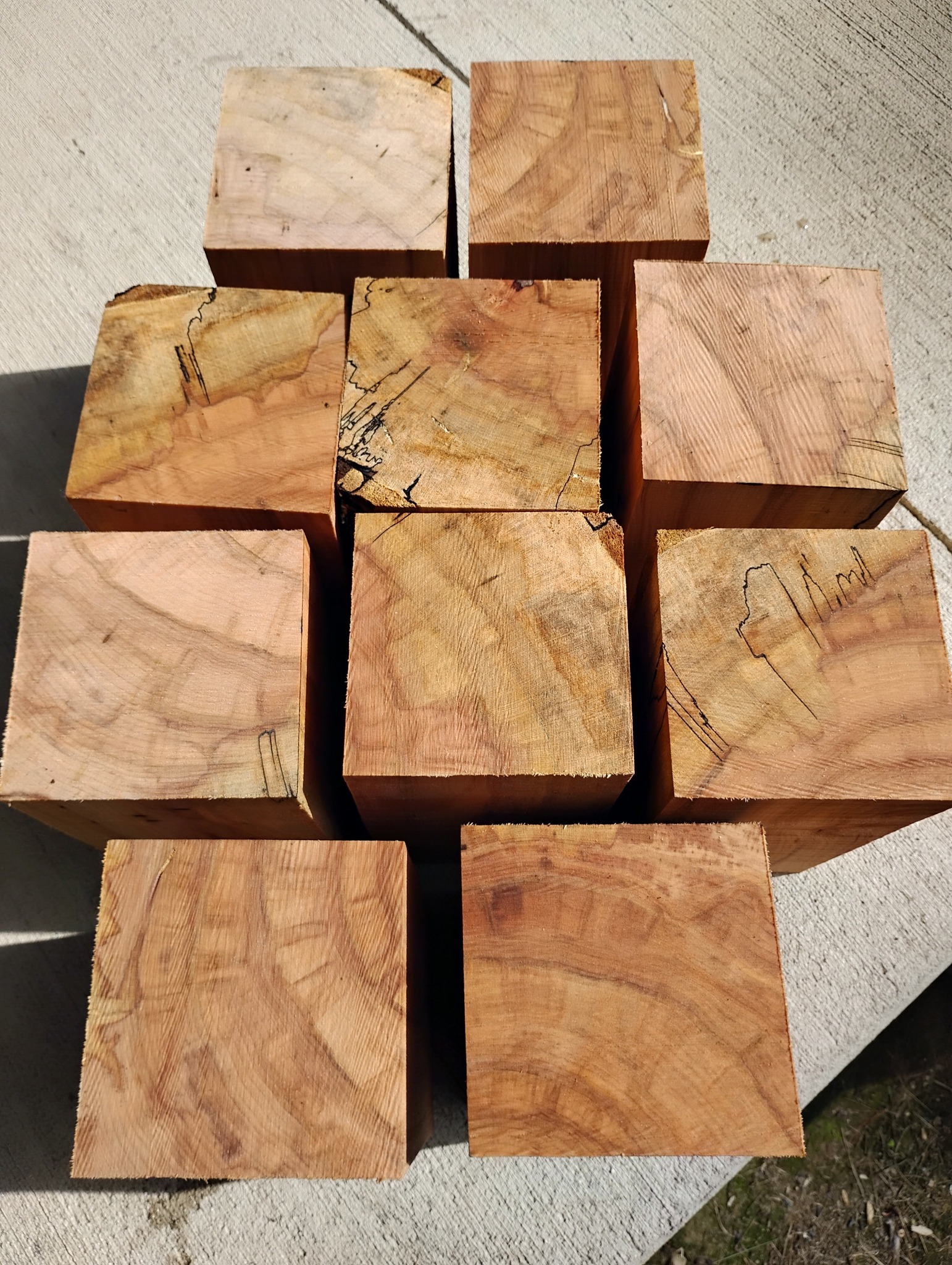 Large Kiln Dried Basswood Turning Block - 5x5x24 Inch Lathe Wood Blank For Carving 11 thumbnail image