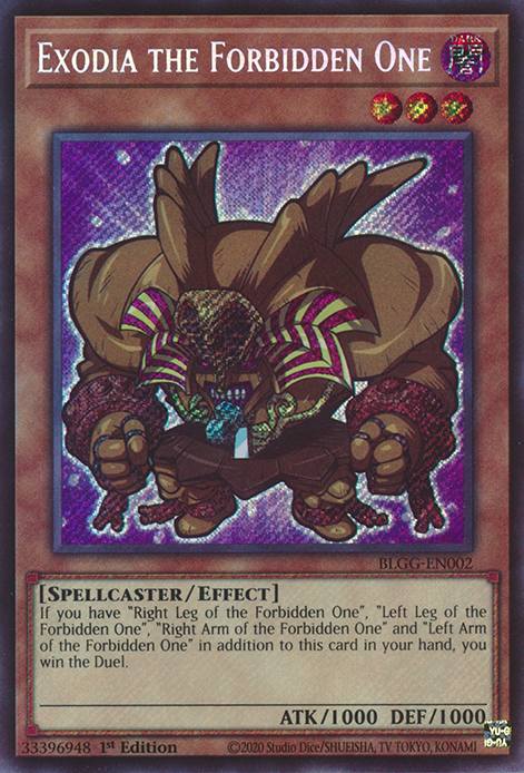 yugioh draw cards for exodia The Forbidden One Left Leg of the Forbidden One yugioh exodia draw deck WHEN