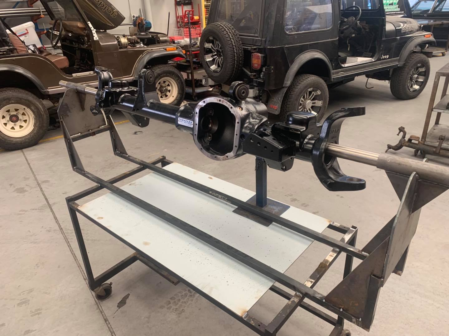 Our new diff building bench. - Kraft Motorsport Pty Ltd