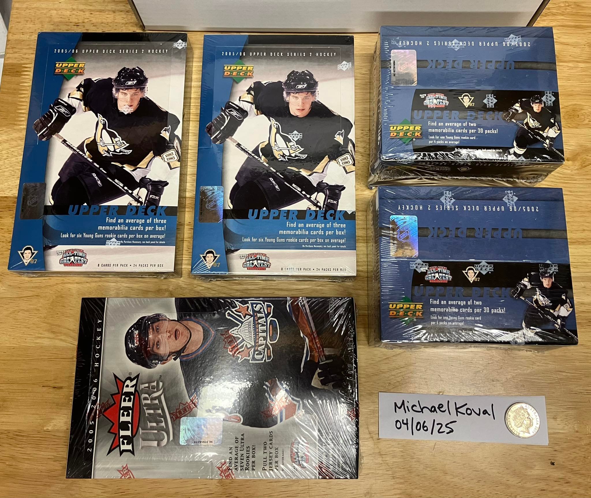 Upper Deck's Gross Out trading cards from 2006
