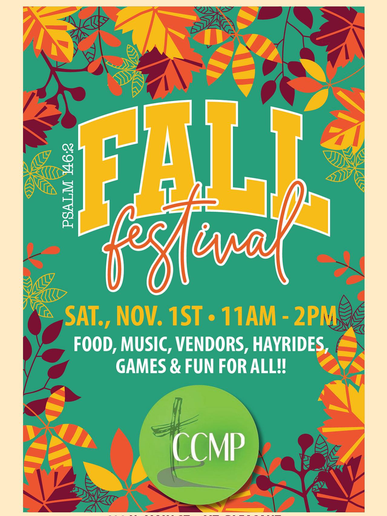 Susan - 🎉🍂 Fall Festival at Community Church Mount Pleasant! 🍂🎉 Mark ...