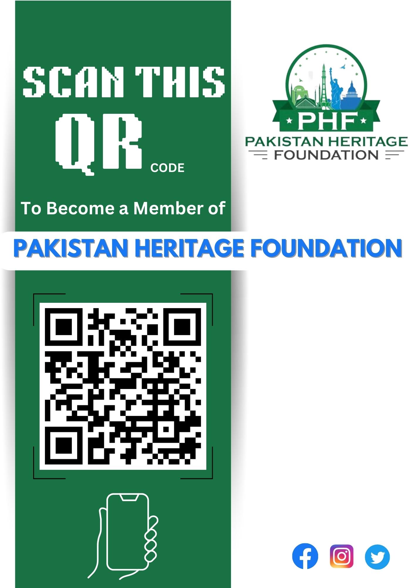 👉📲 Scan the QR code and... - Pakistan Heritage Foundation | Facebook