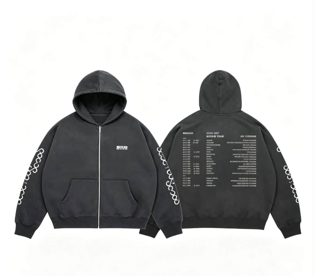 BIGBANG World Tour 2026 zip-up hoodie for sale in size M or XL