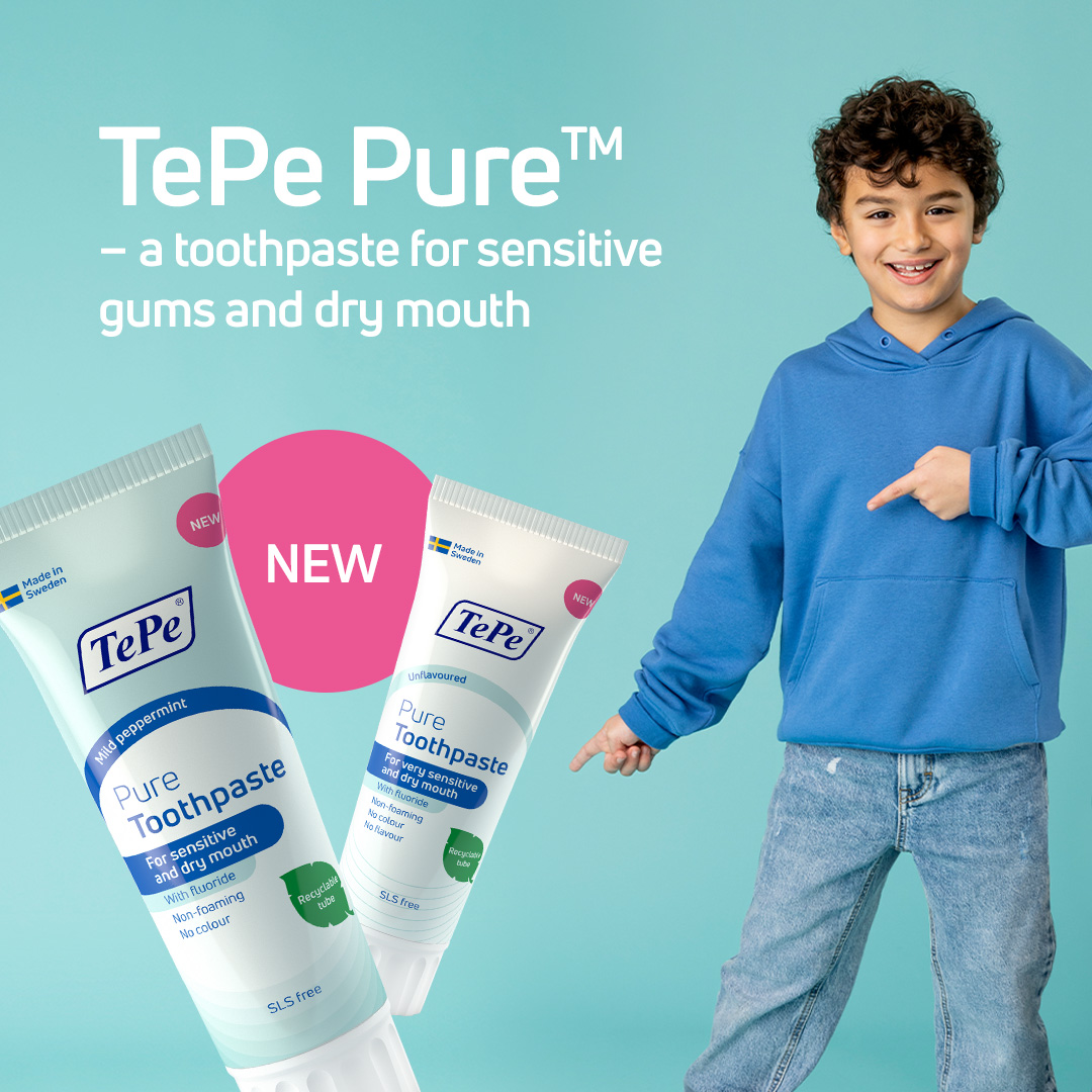 TePe - Healthy smiles for life with TePe Pure™ Toothpaste! Our ...