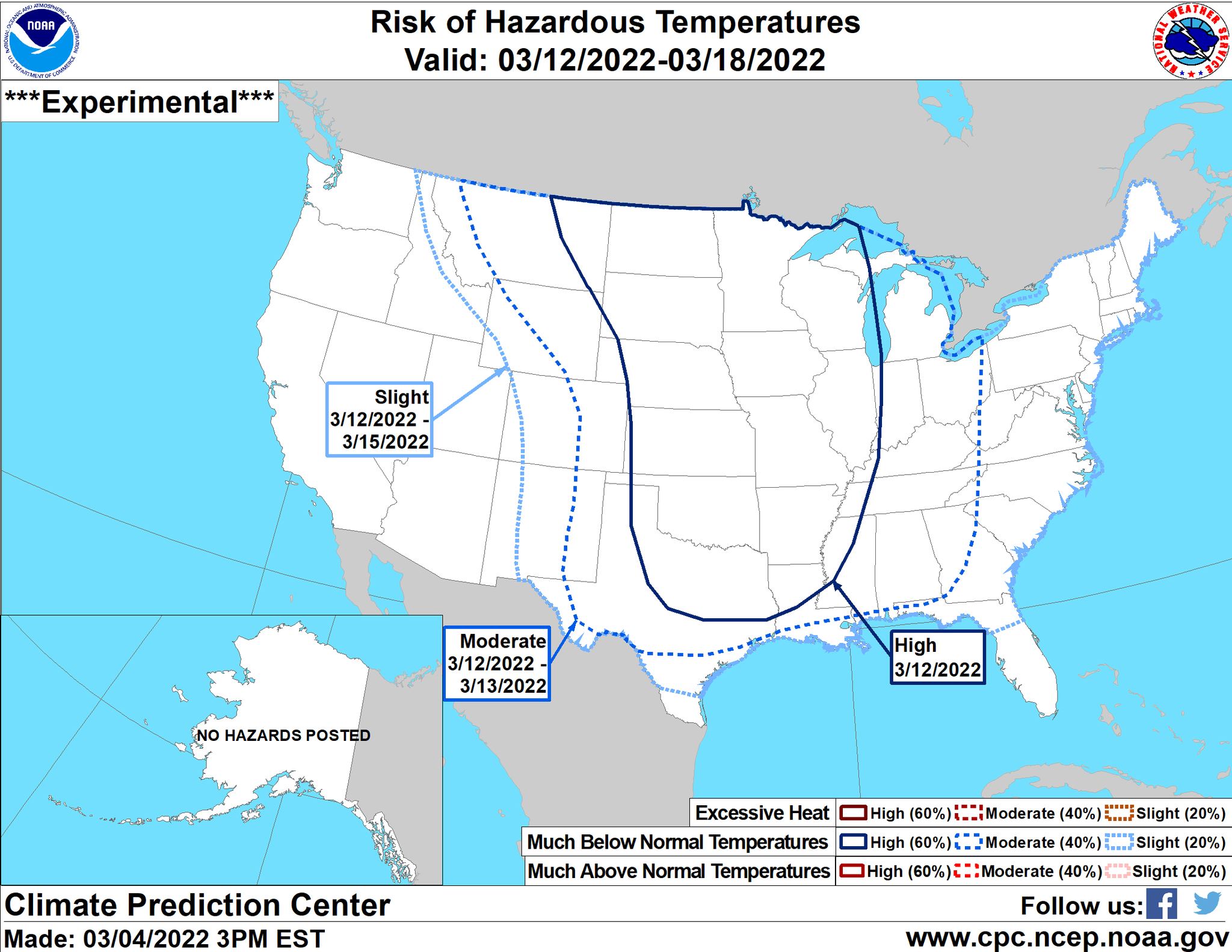 We anticipate a high... - NOAA NWS Climate Prediction Center | Facebook