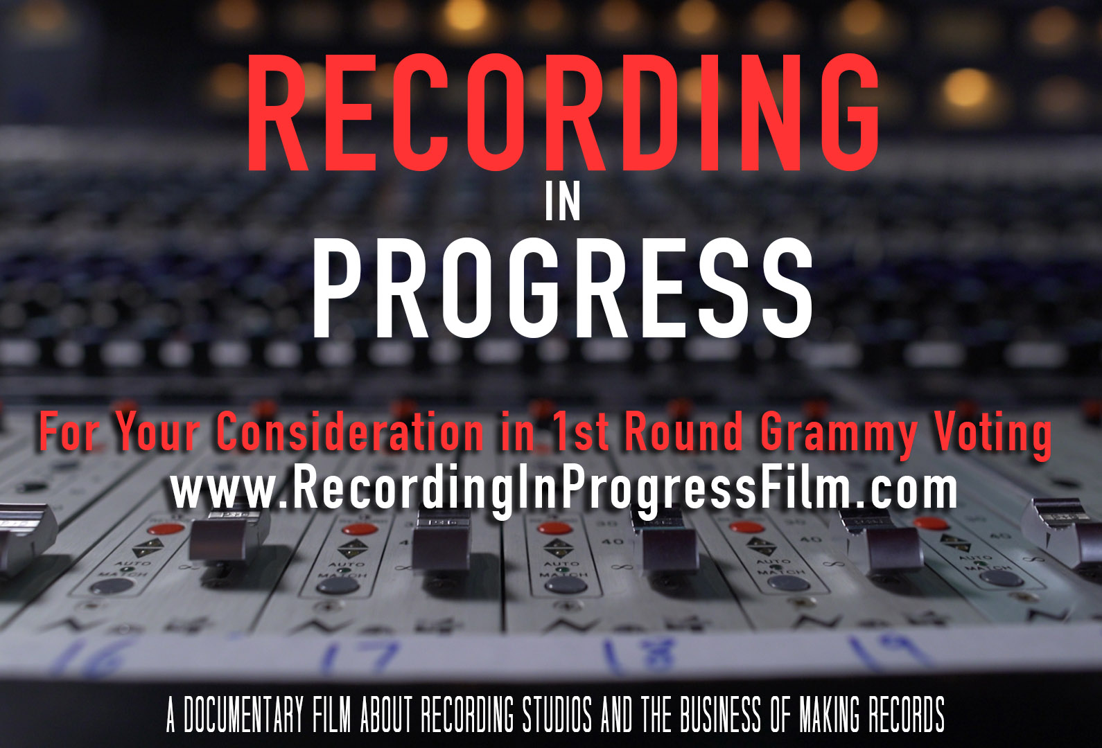 Recording In Progress