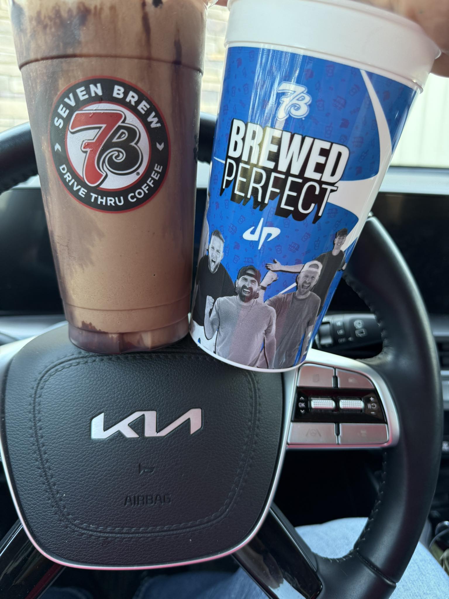 Panda mocha chiller with caramel drizzle review