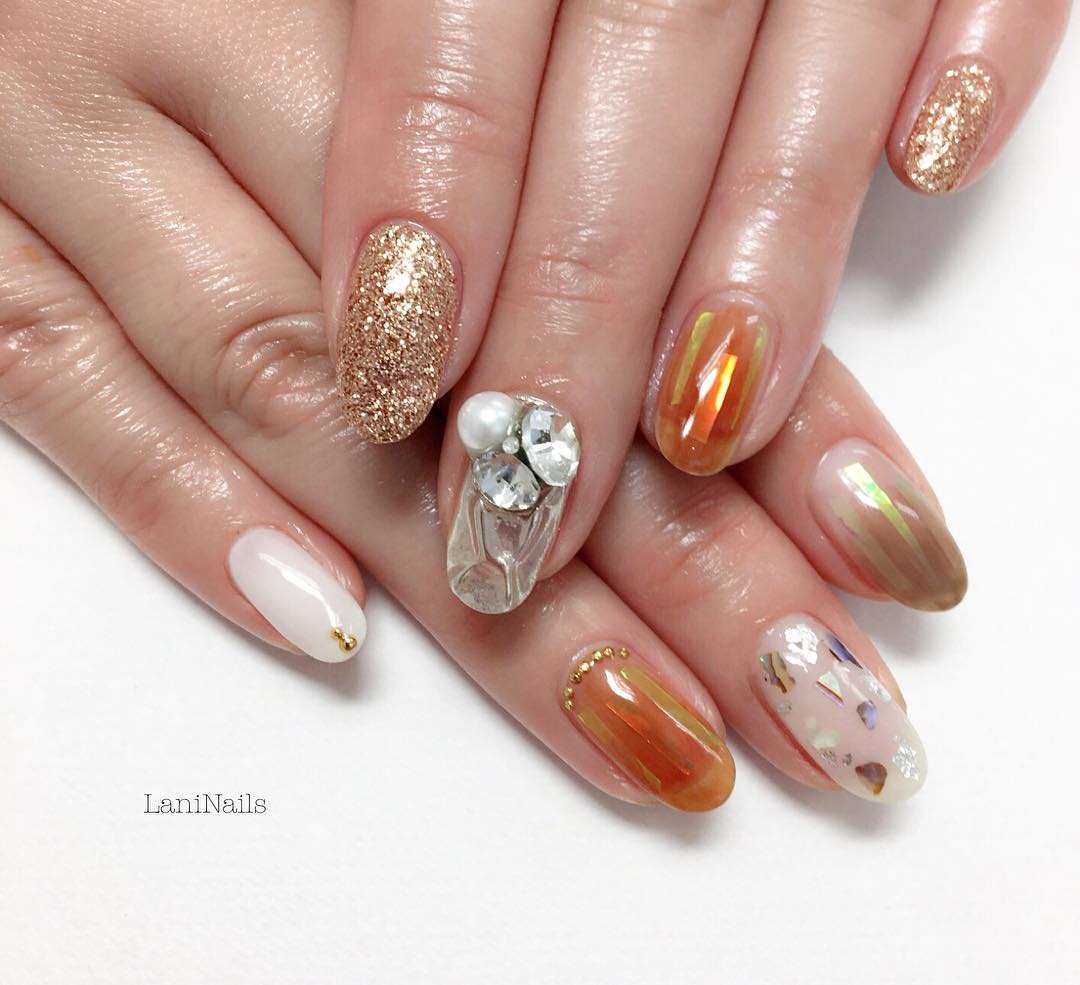 R U M I Nuance Nail Nails Nailart Nailstagram Naildesign Gelnail Gelnails Nailsalon Instanails 美容 美容好きな人と繋がりたい ファッション Beauty コスメ 美肌 ネイル 可愛い 女子力 いわき いわき市 福島県いわき市