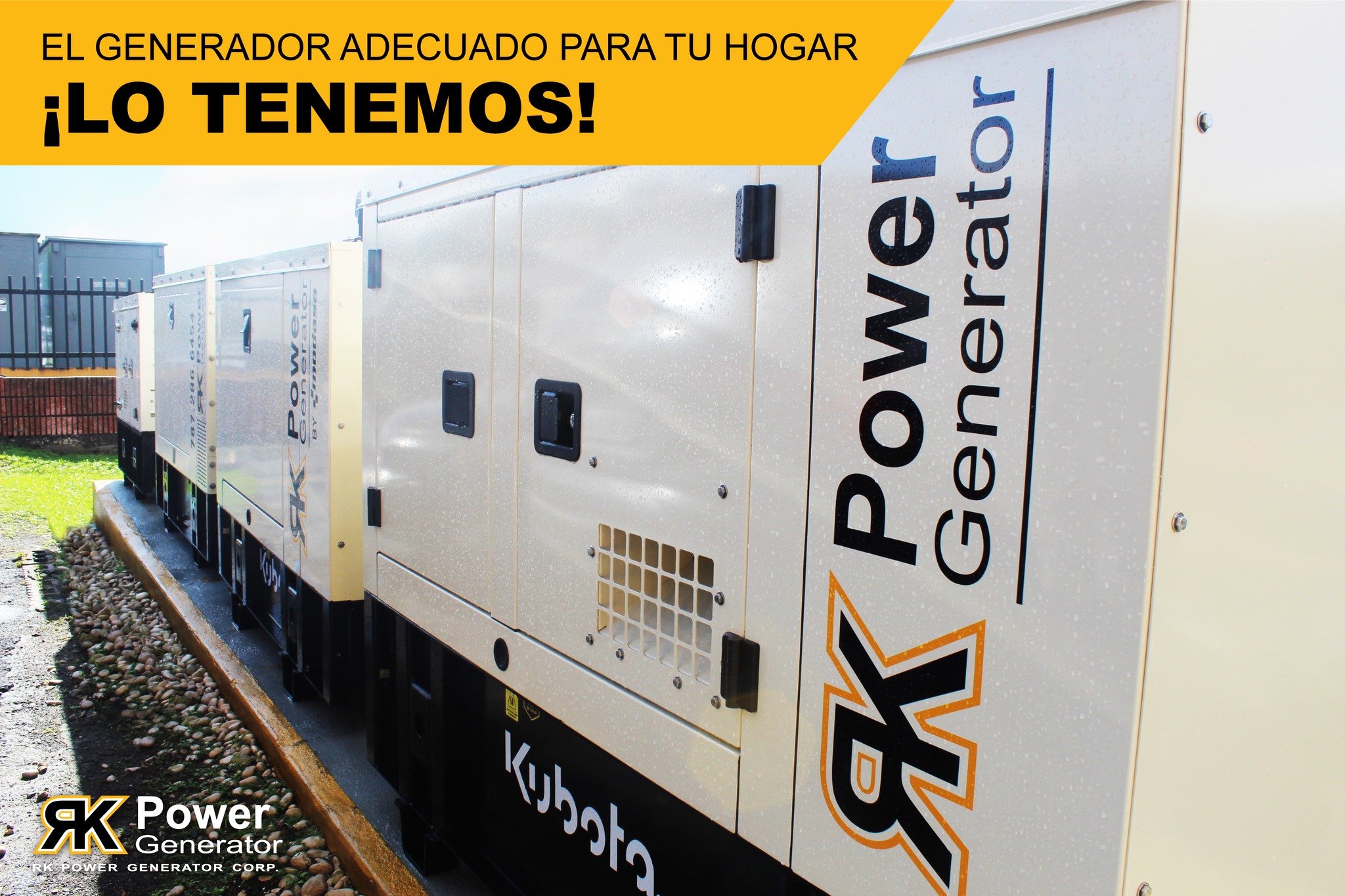 RK Power Corp - ¡El generador adecuado para tu hogar lo... | Facebook