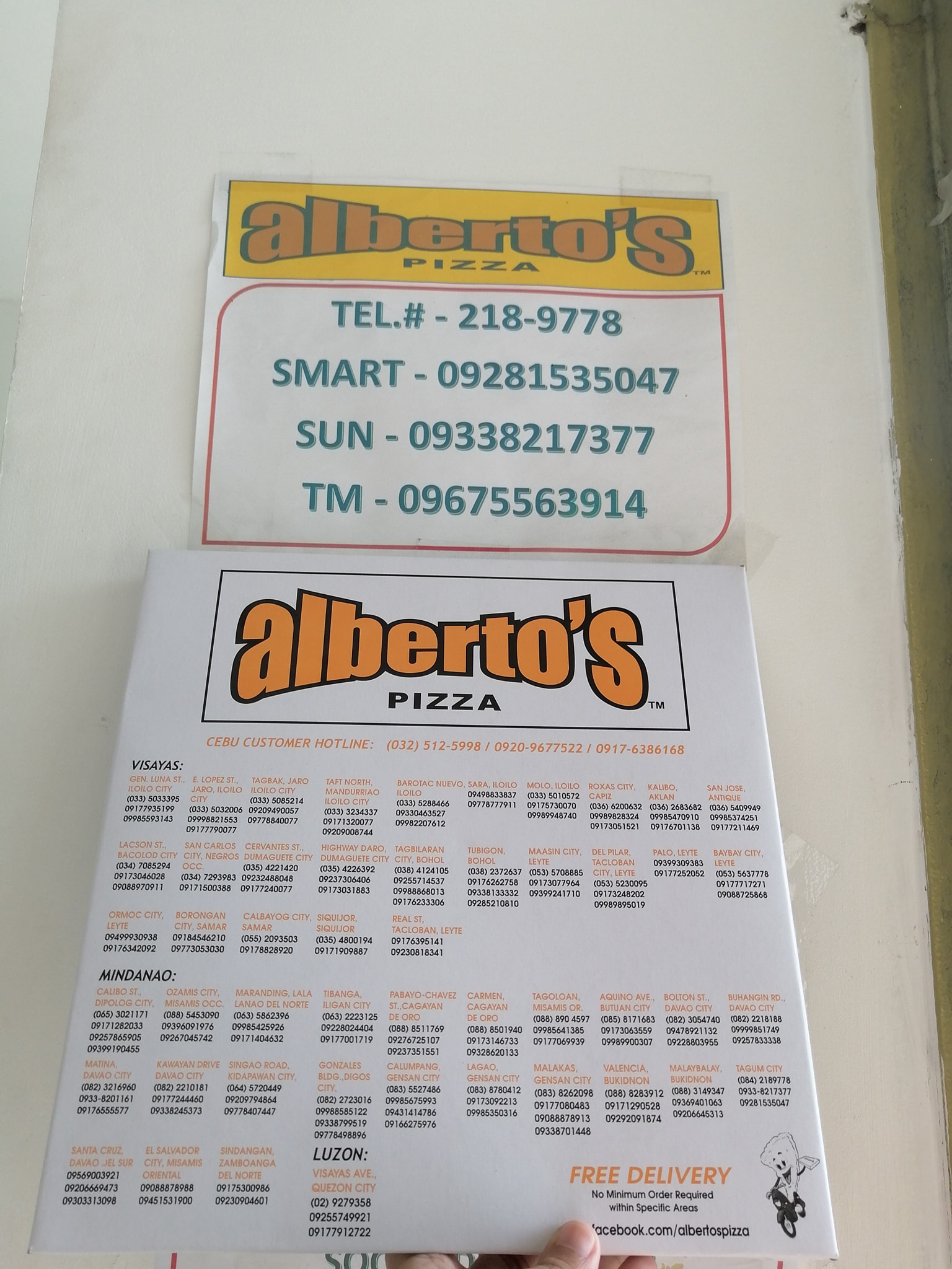Alberto's Pizza Tagum City Branch - INTRODUCING ALBERTO'S PIZZA NEW ...