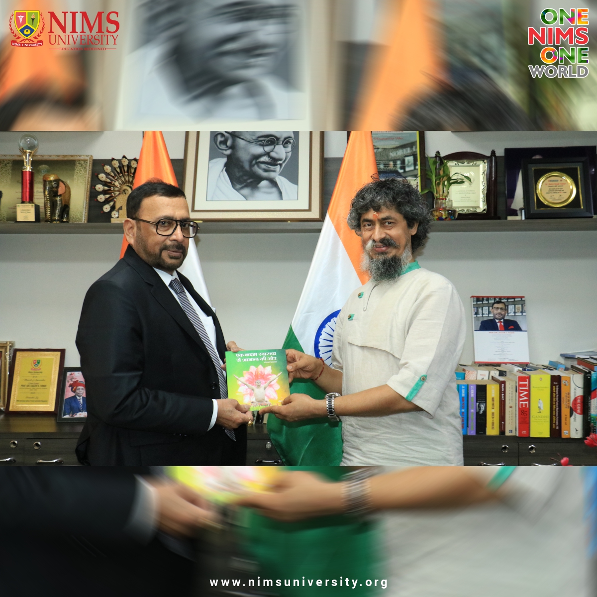 NIMS University - NIMS University is honored to host yoga... | Facebook
