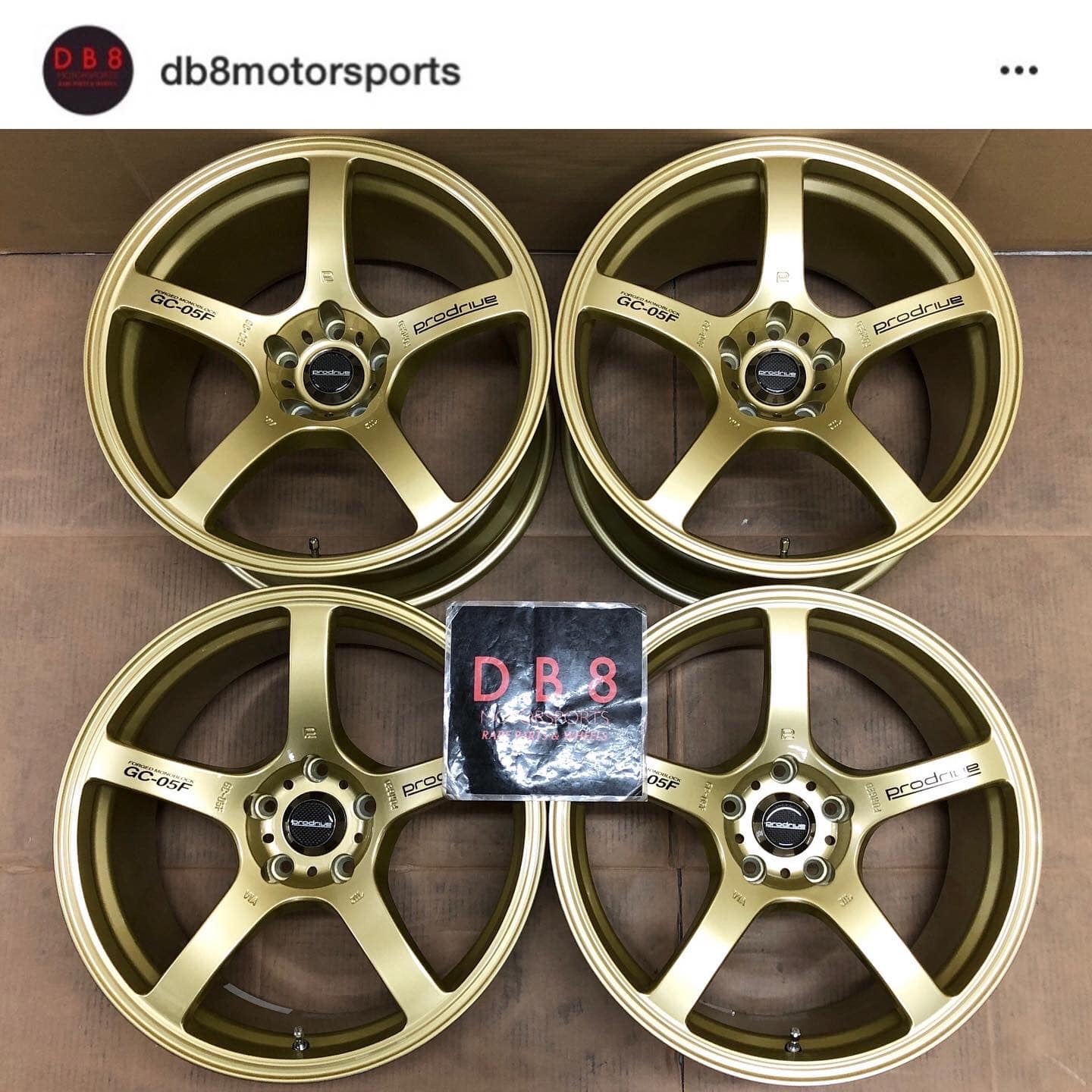 Prodrive GC-05F lightweight forged wheels for sale